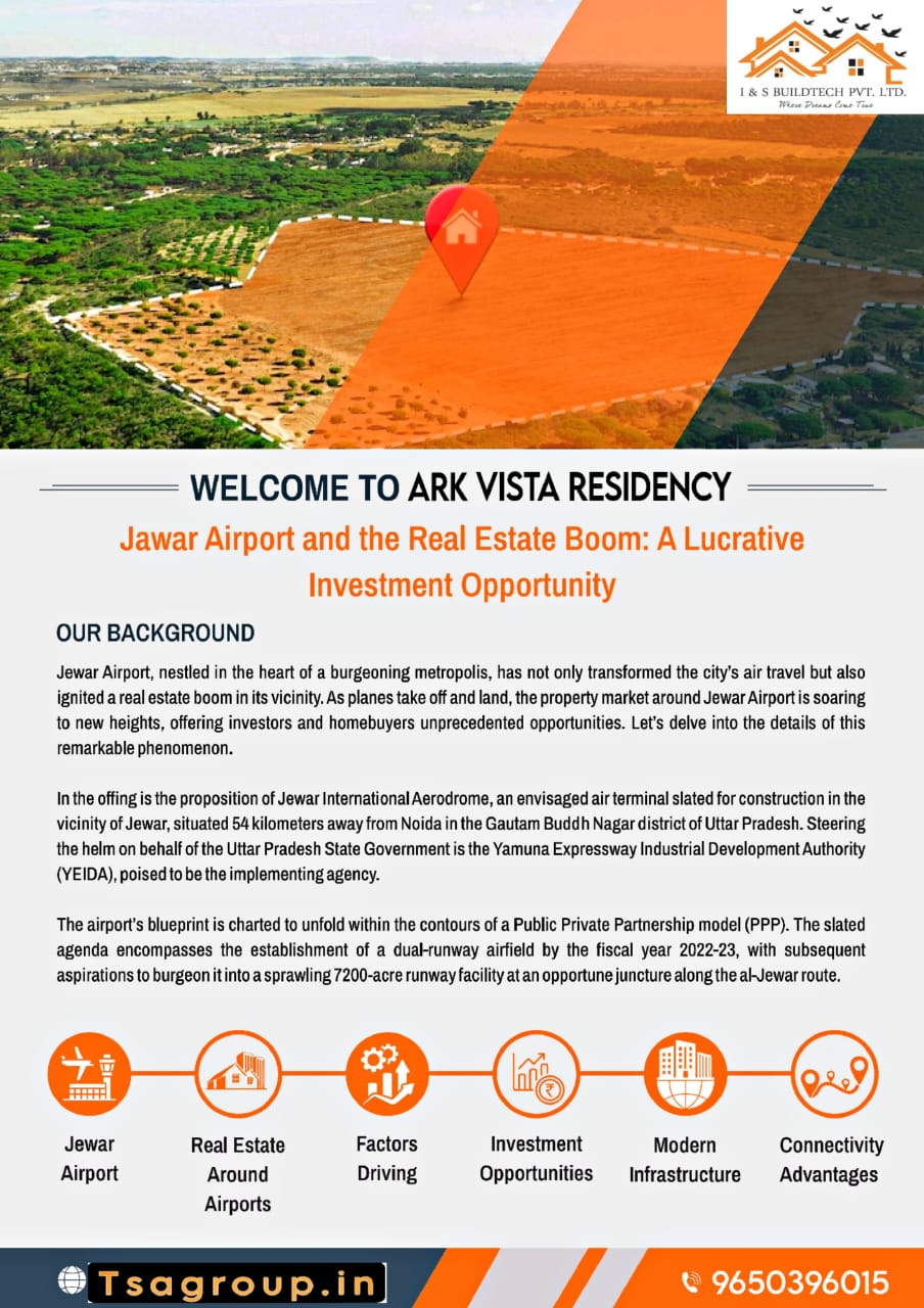 JEWAR AIRPORT NEAR PLOTS - ARK VISTA RESIDENCY
