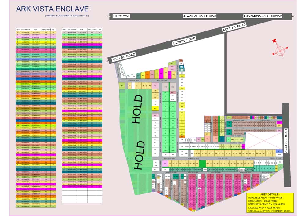 THE URBAN ENCLAVE RESIDNCY JEWAR AIRPORTS APPROVED PLOTS
