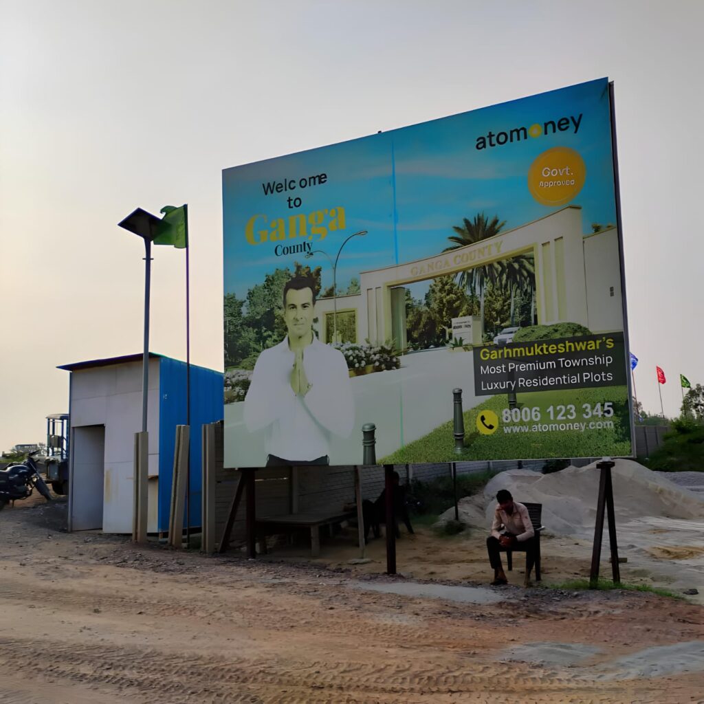 Ganga county garhmukteshwar - APPROVED PLOTS 300 SQ YARD