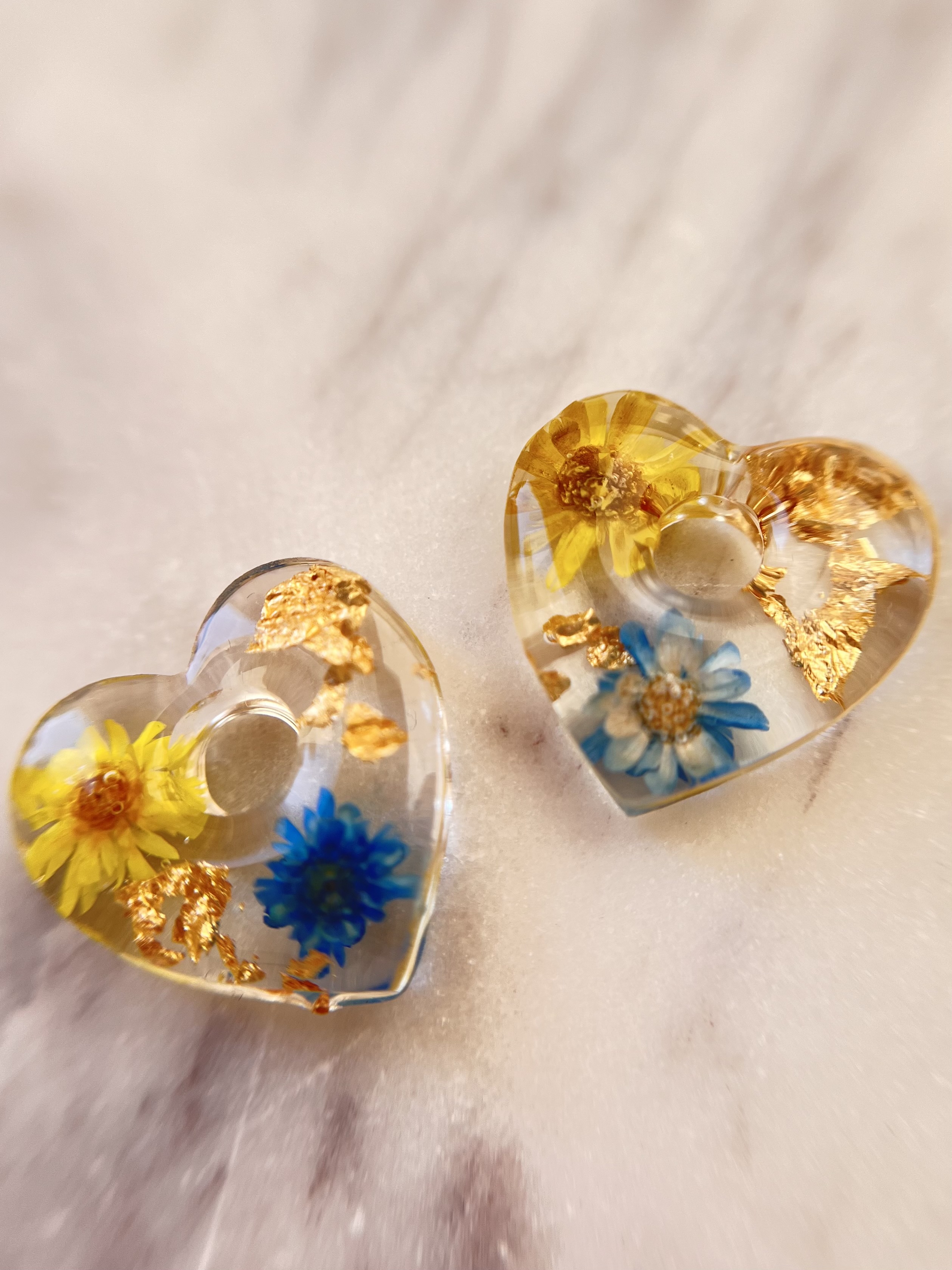 Lumiera Coeur Bleu et Jaune