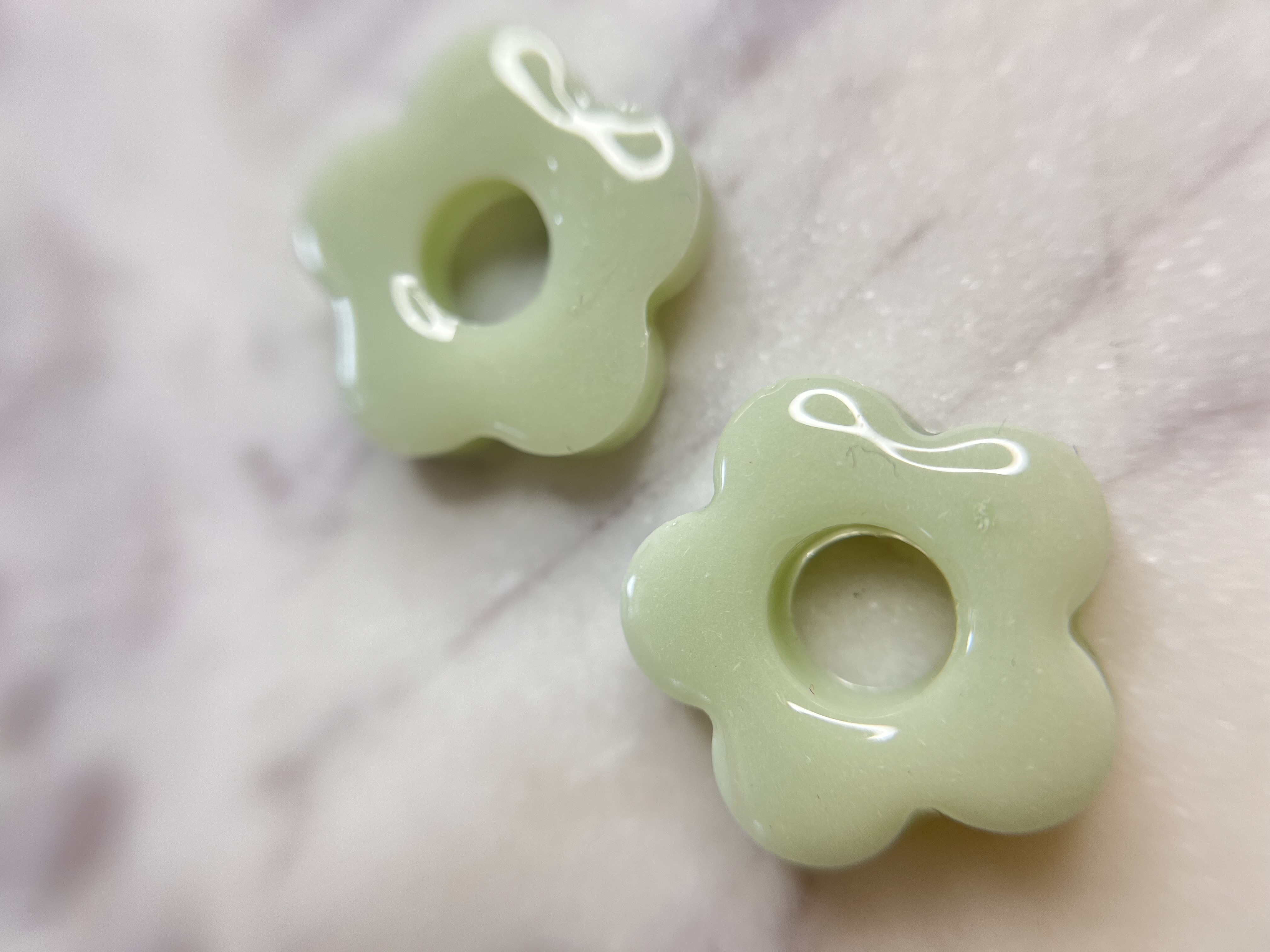 Flower pastel vert