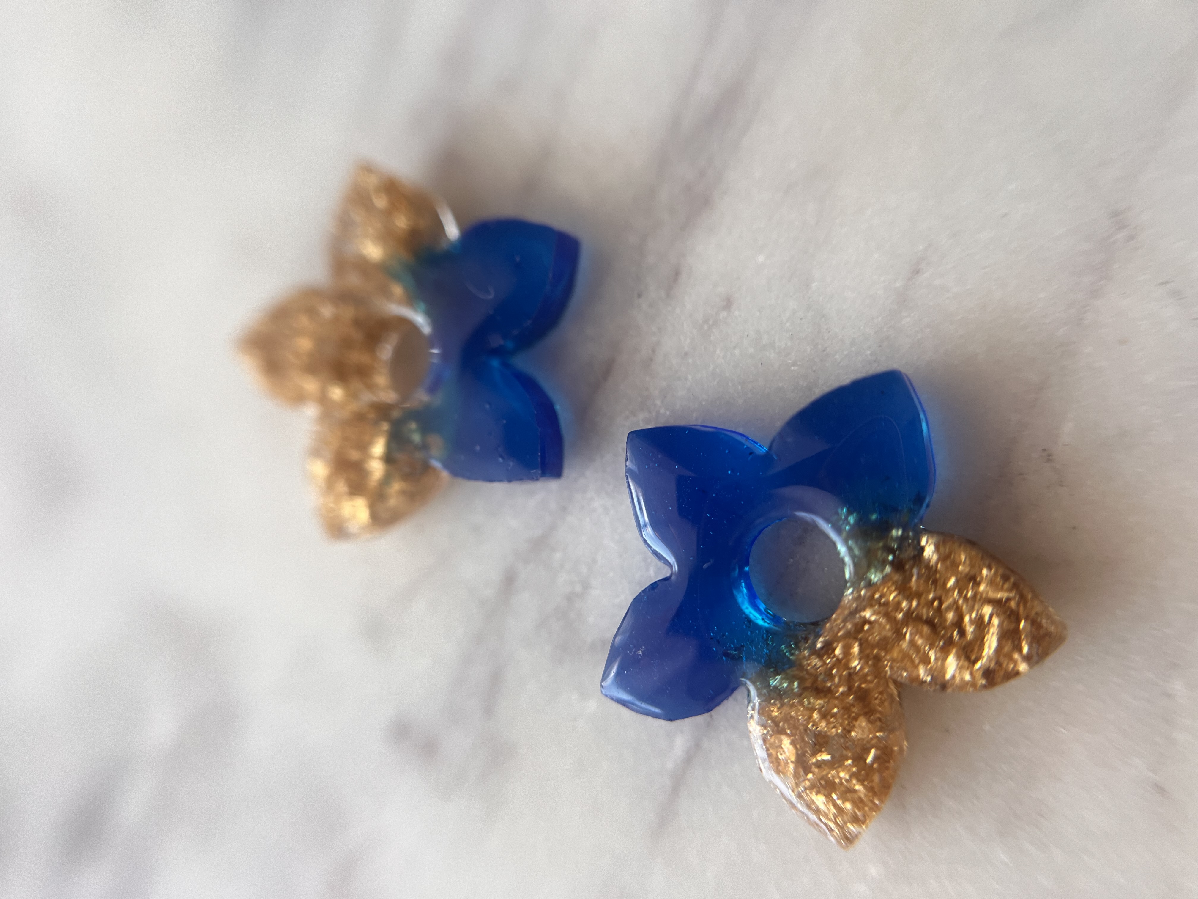 Vanilla bleu nuit et feuille d'or