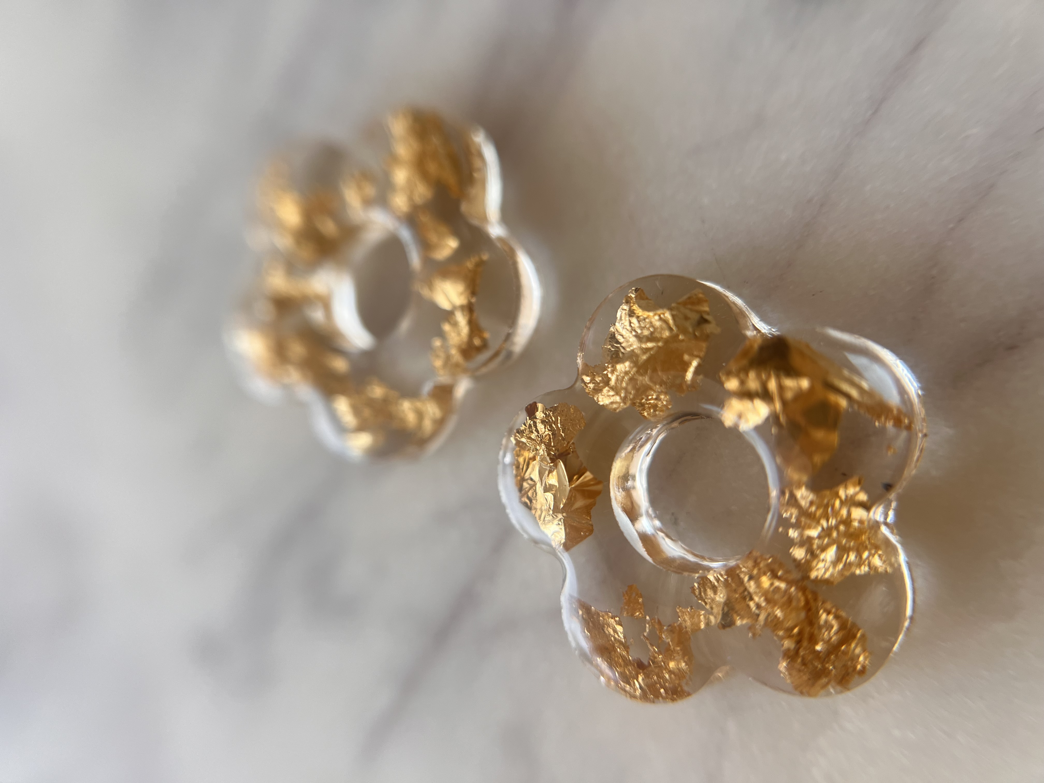 Flower feuille d'or