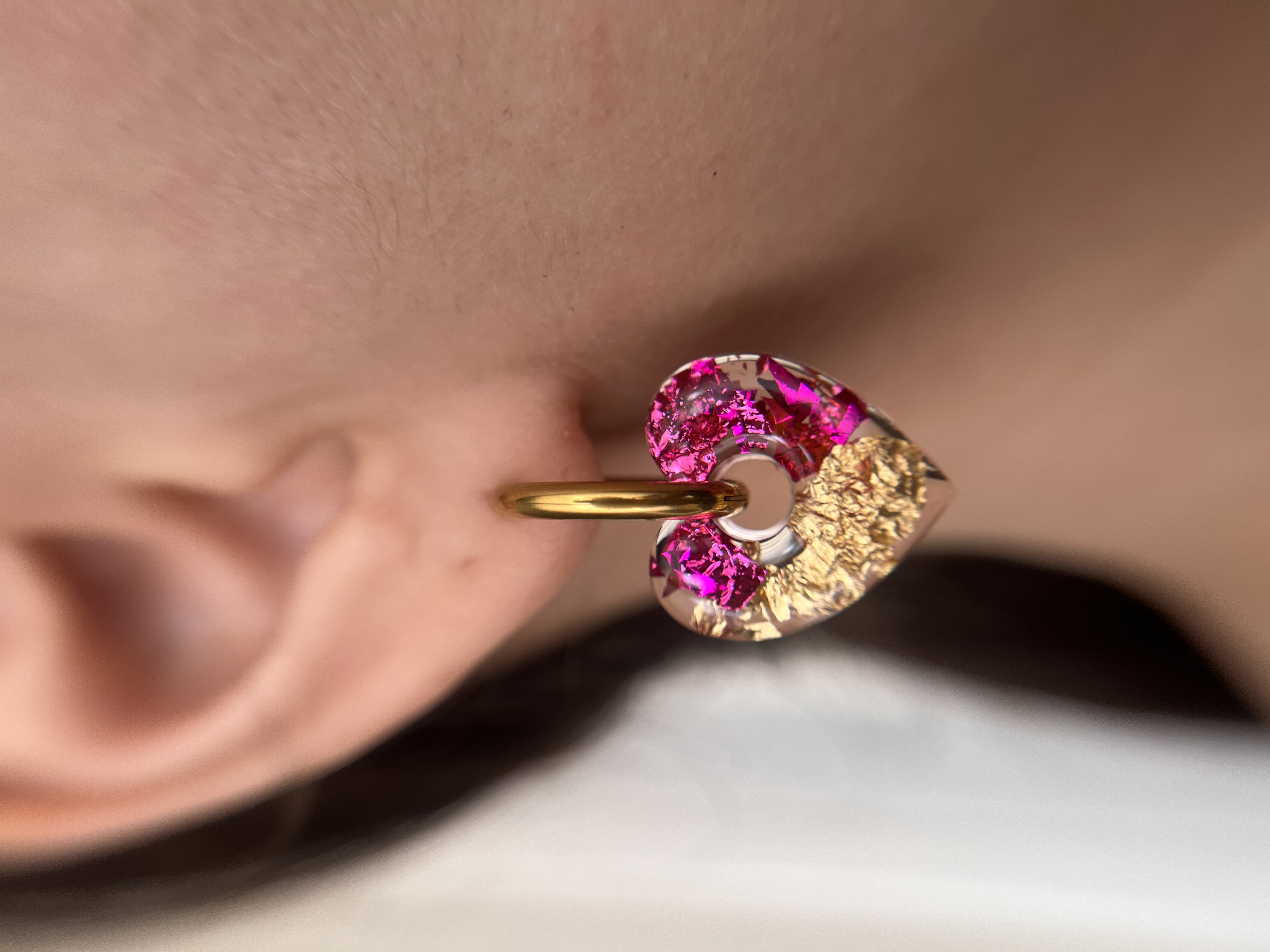 Coeur d'Or et Fuchsia 
