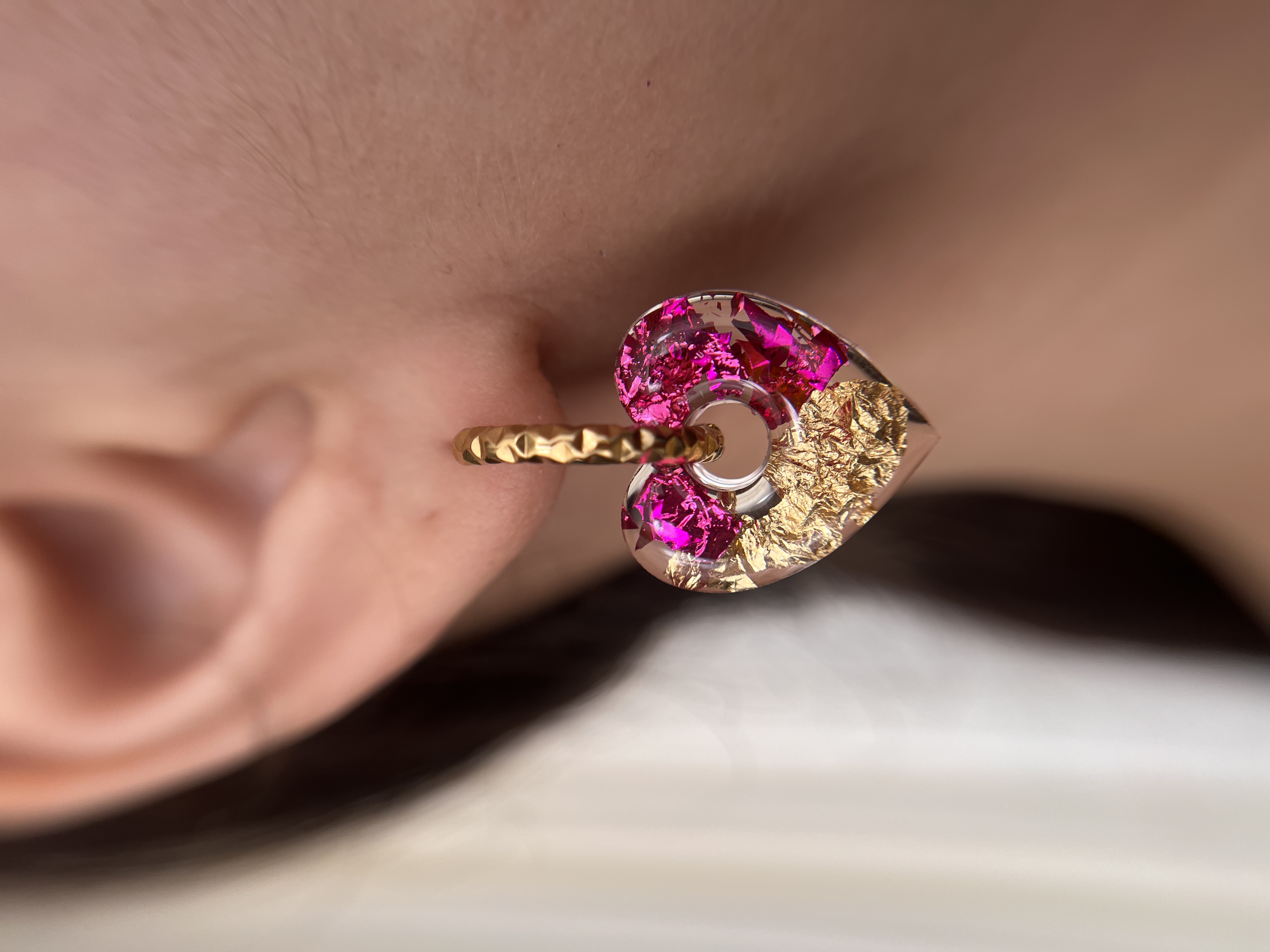 Coeur d'Or et Fuchsia 
