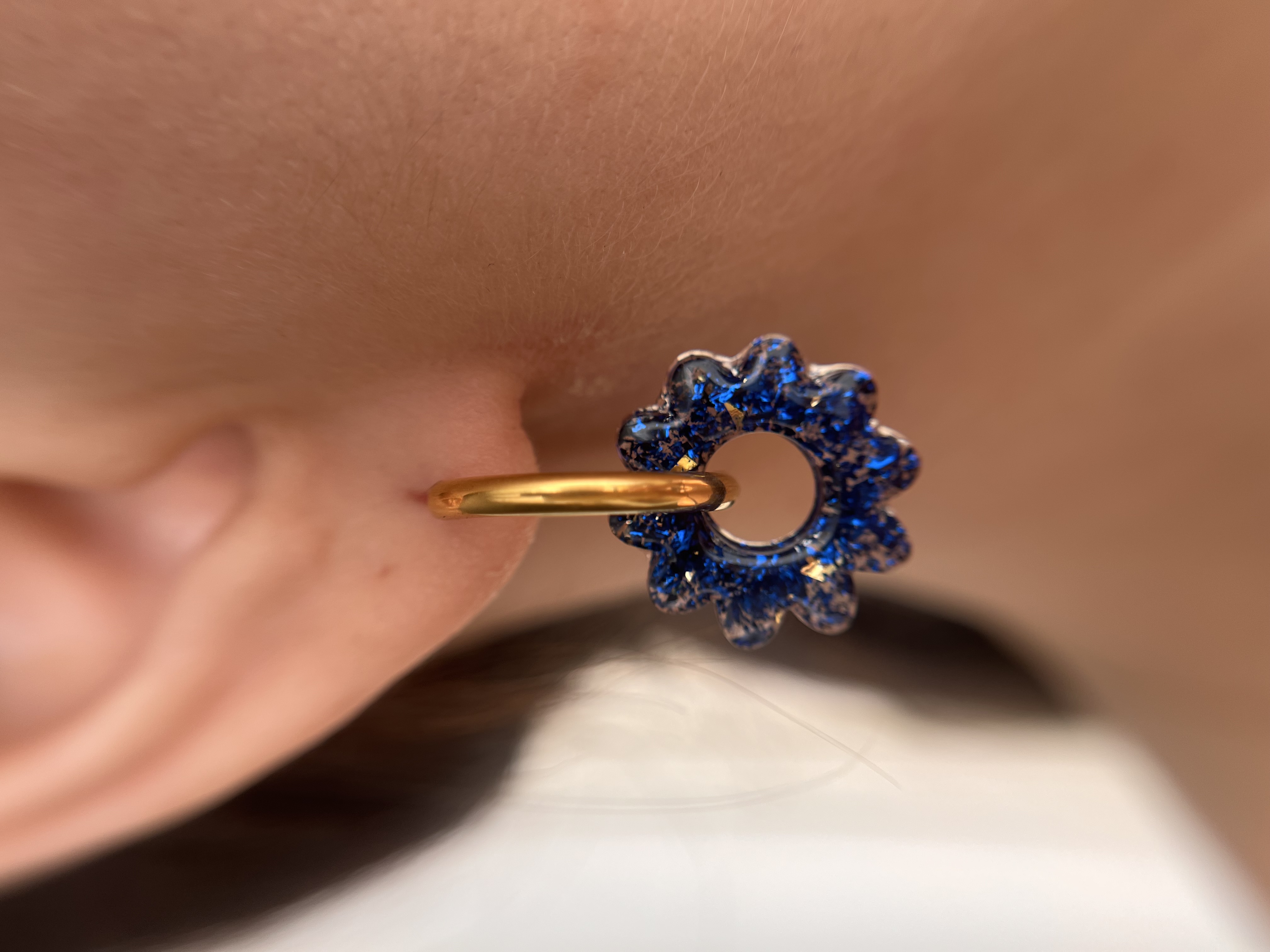 L'Amoureuse Métallisé Bleu