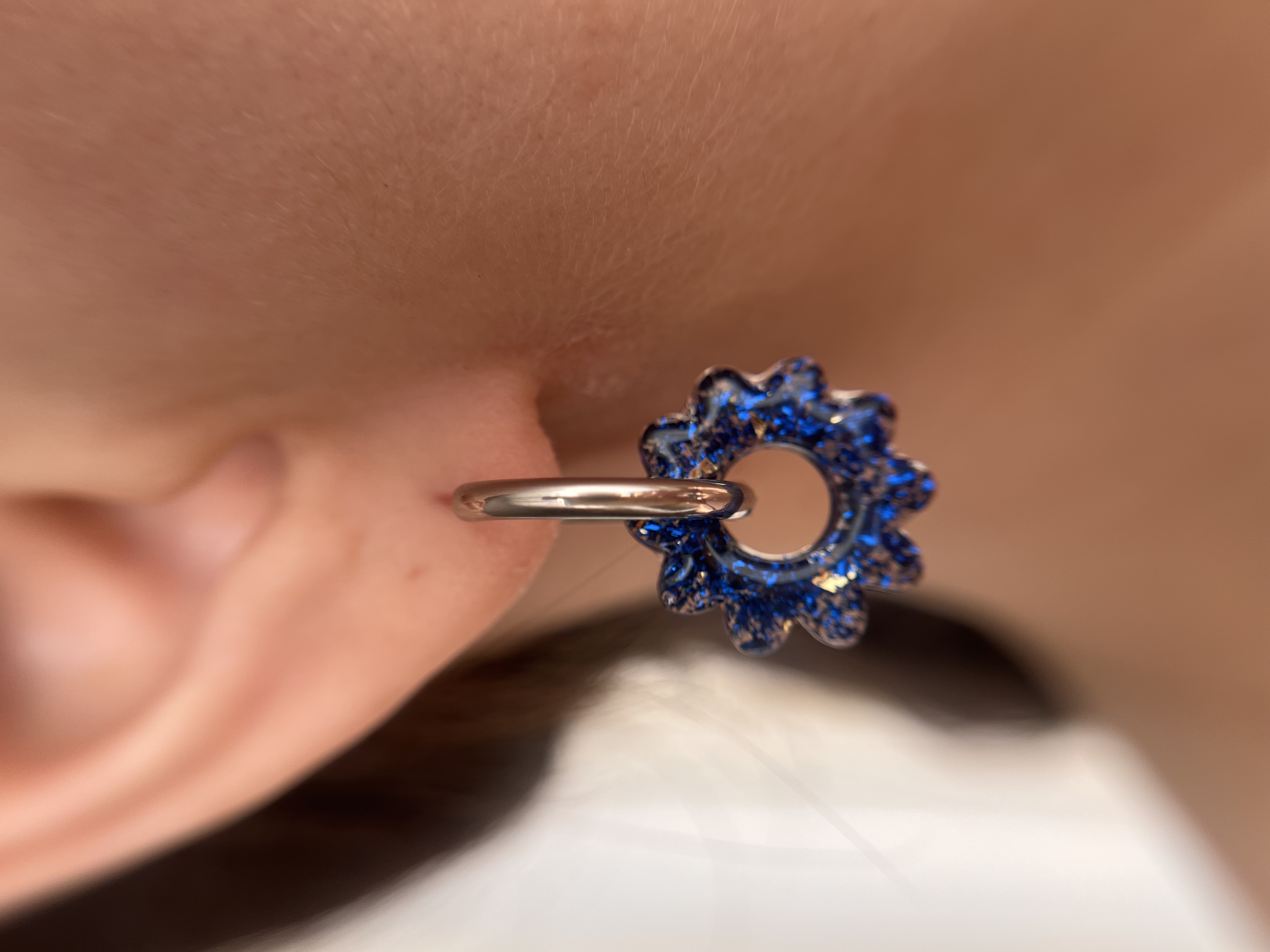 L'Amoureuse Métallisé Bleu