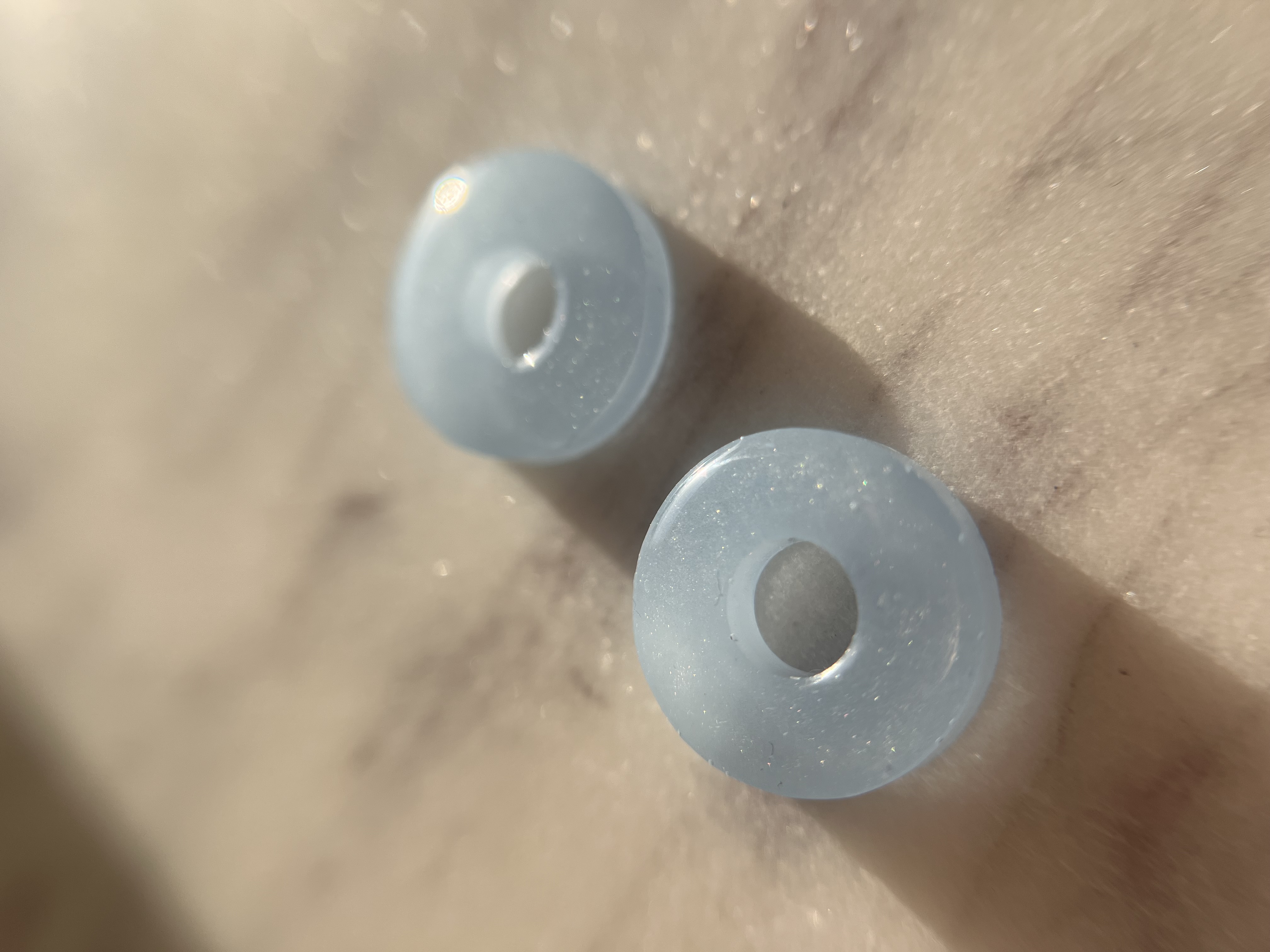 Louve Bleu Clair irisé