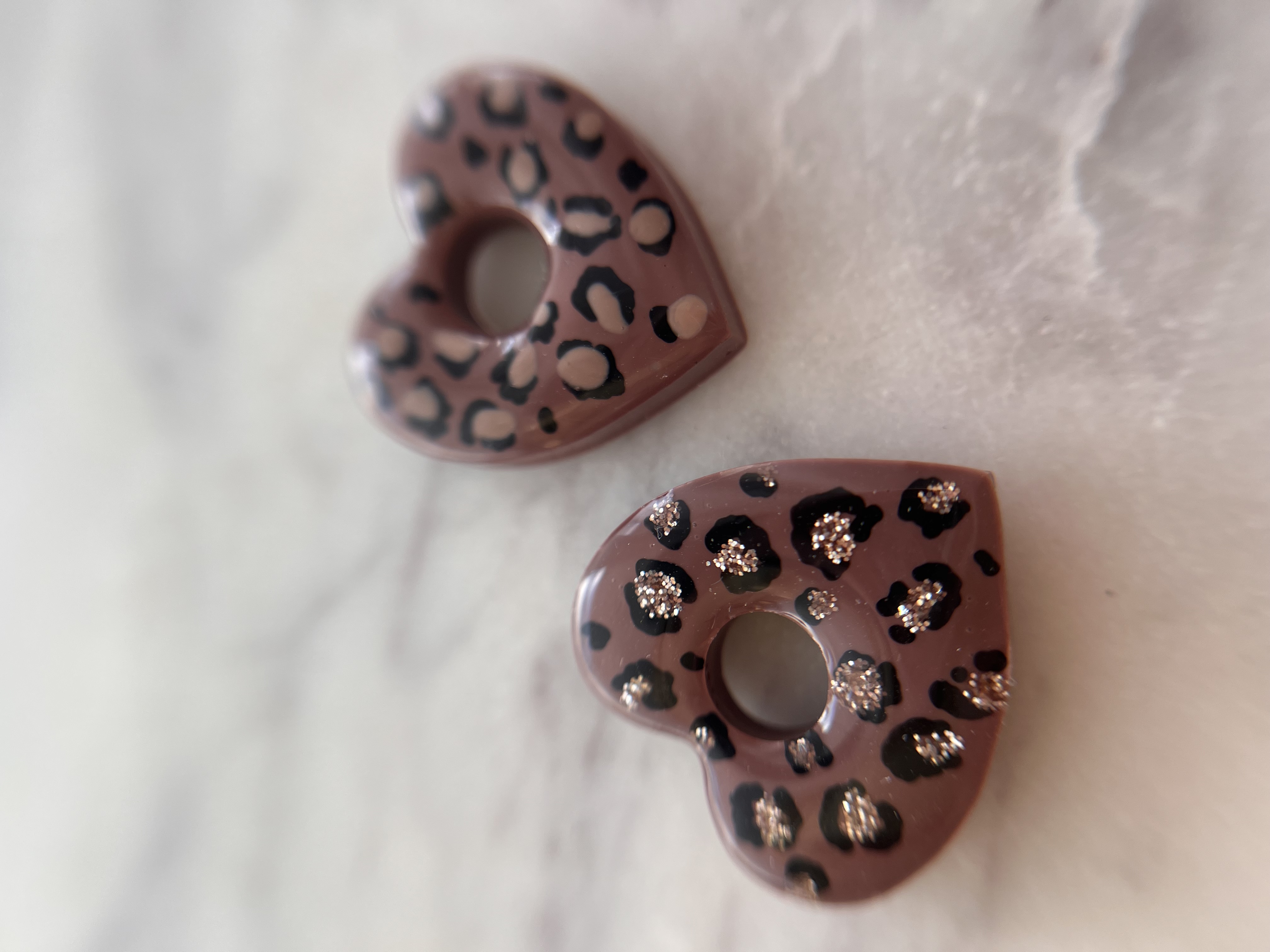 Coeur Léopard Chocolat