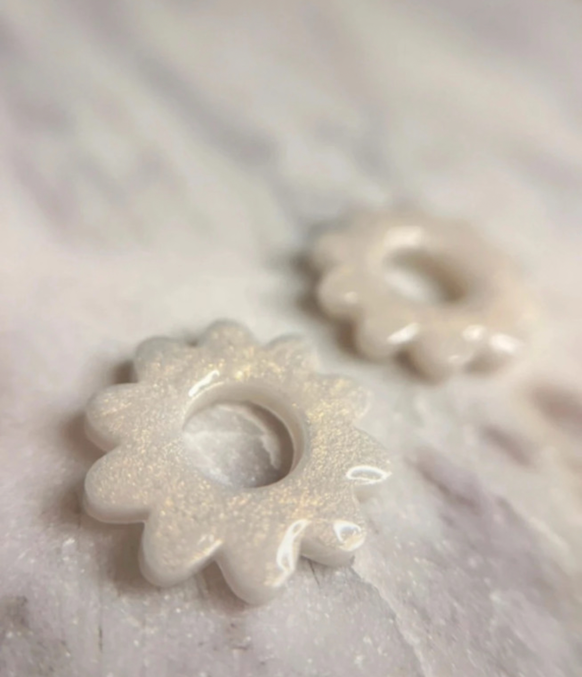 L'Amoureuse Blanc irisé