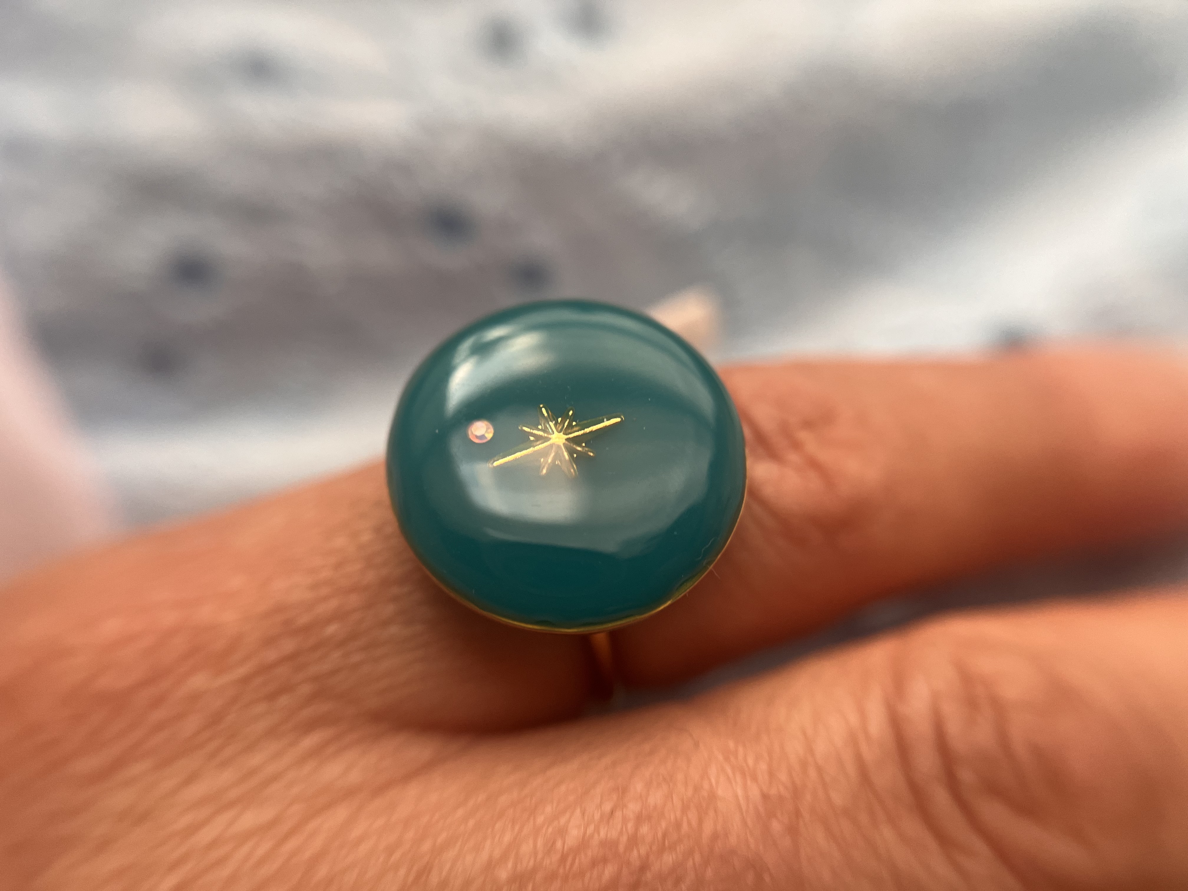 Bague Pop Bleu 