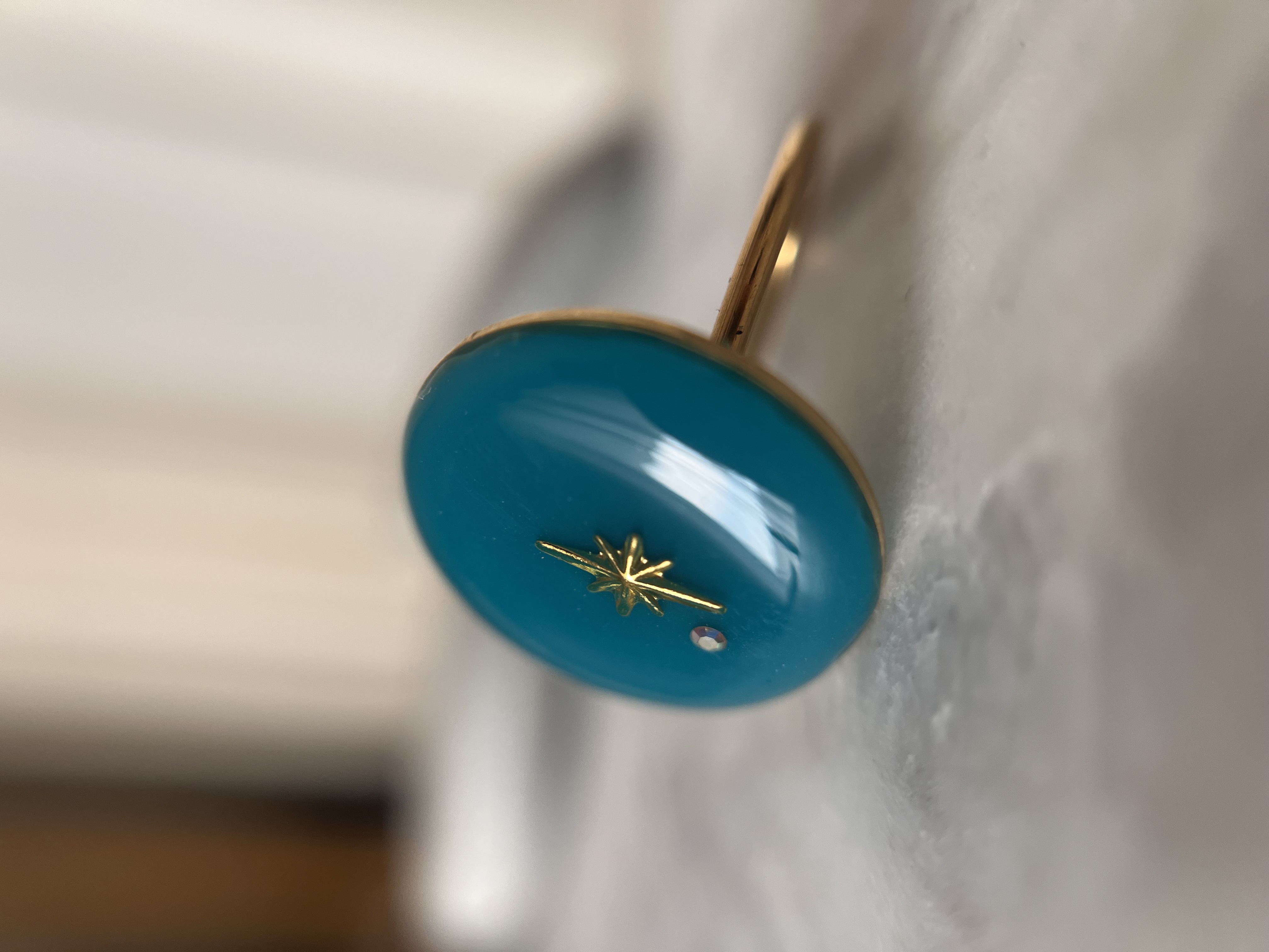 Bague Pop Bleu 