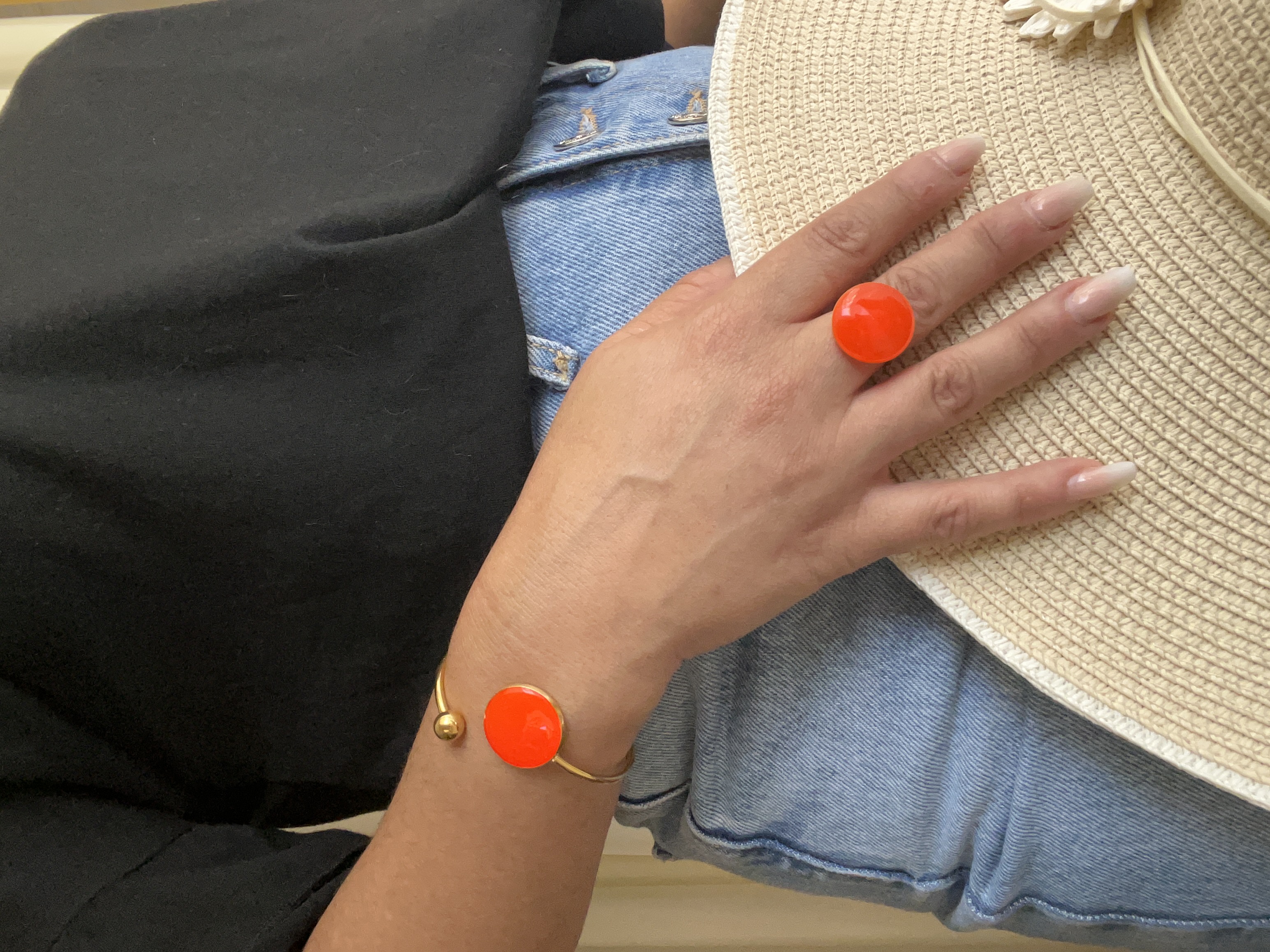 Bague Pop Orange