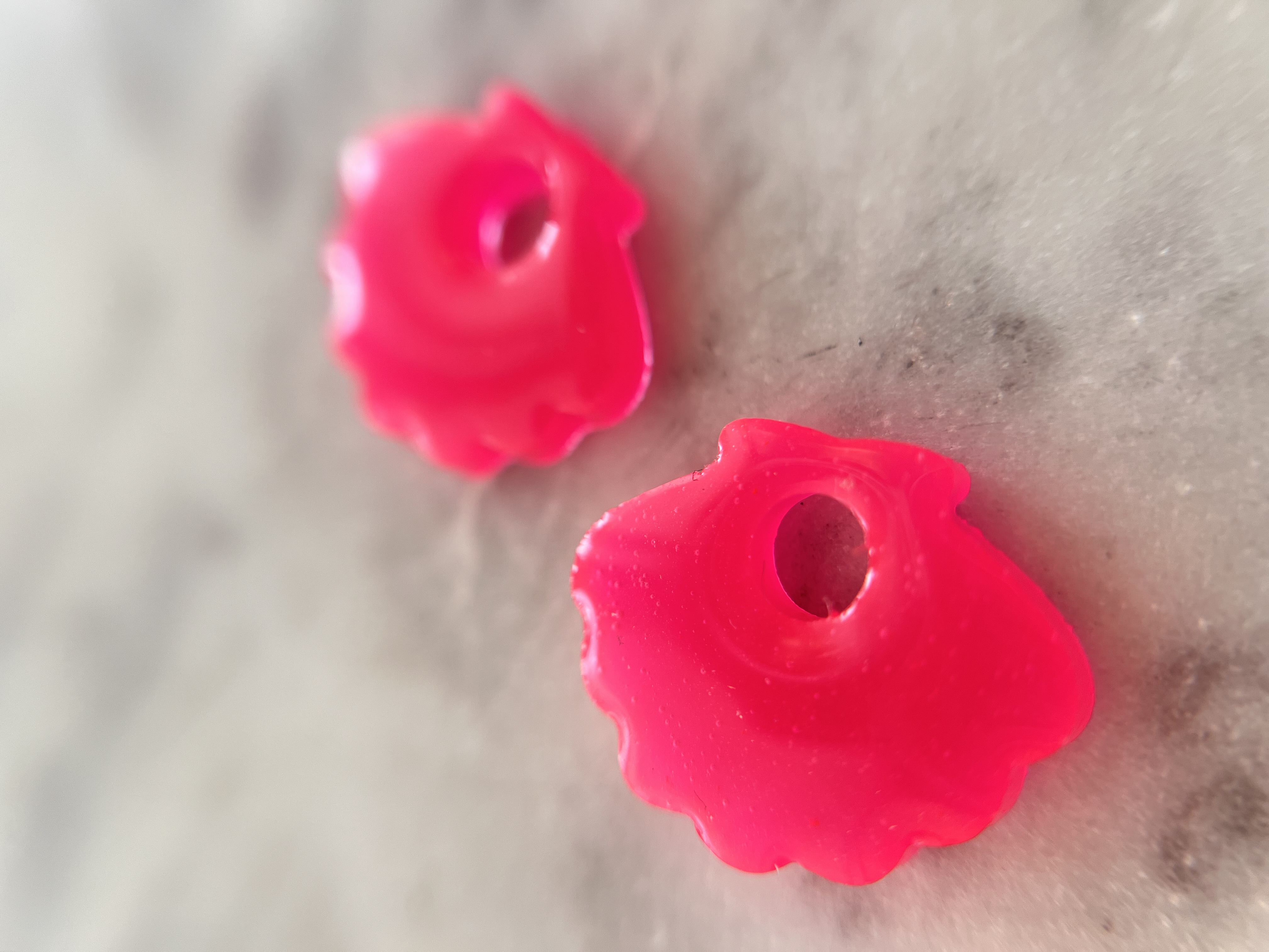 Coquillage Rose Fluo