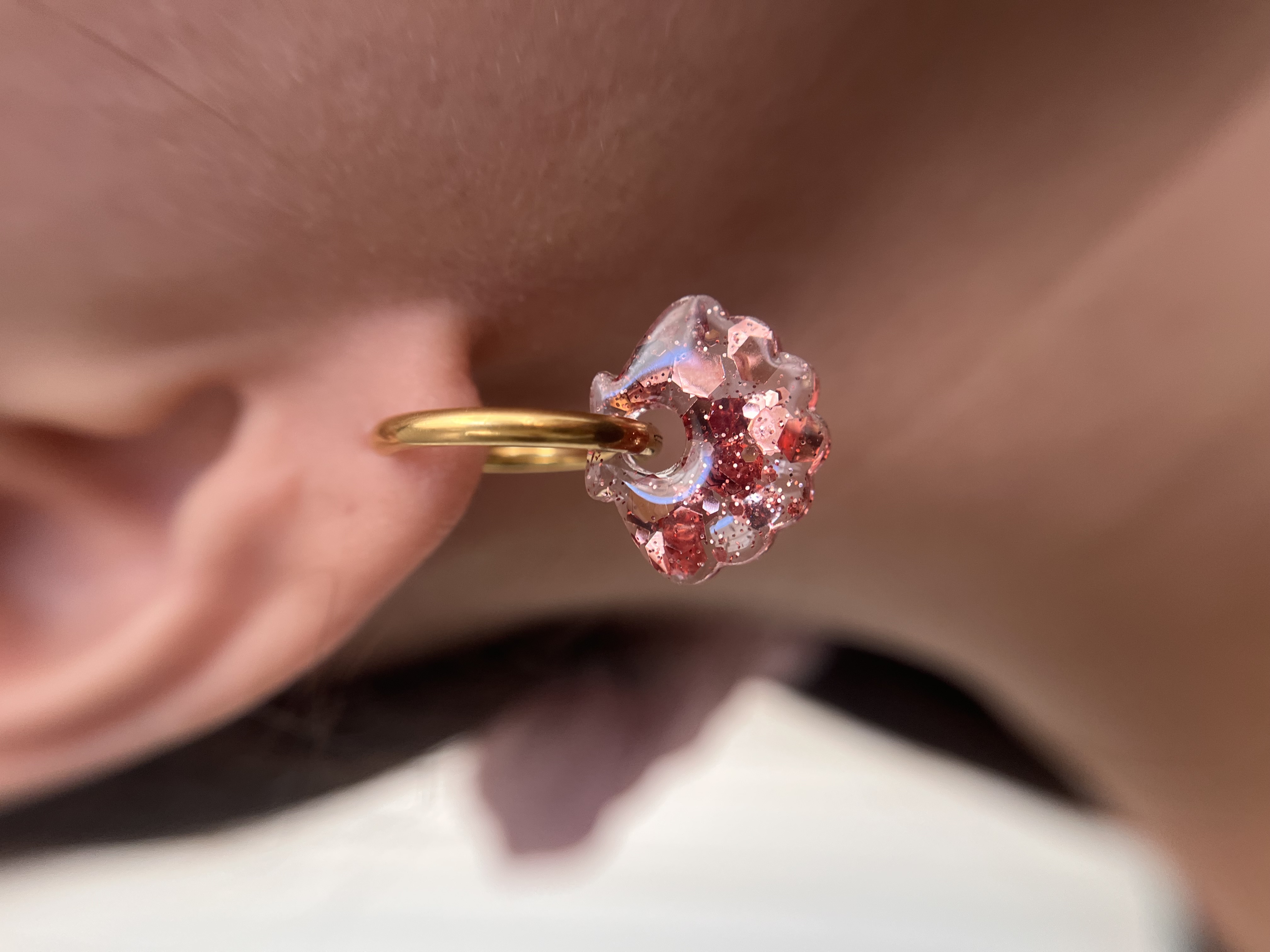 Coquillage rose gold