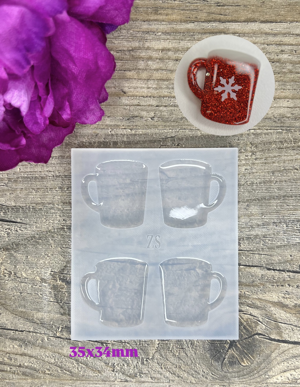 Moule Mug de Noël 35mm