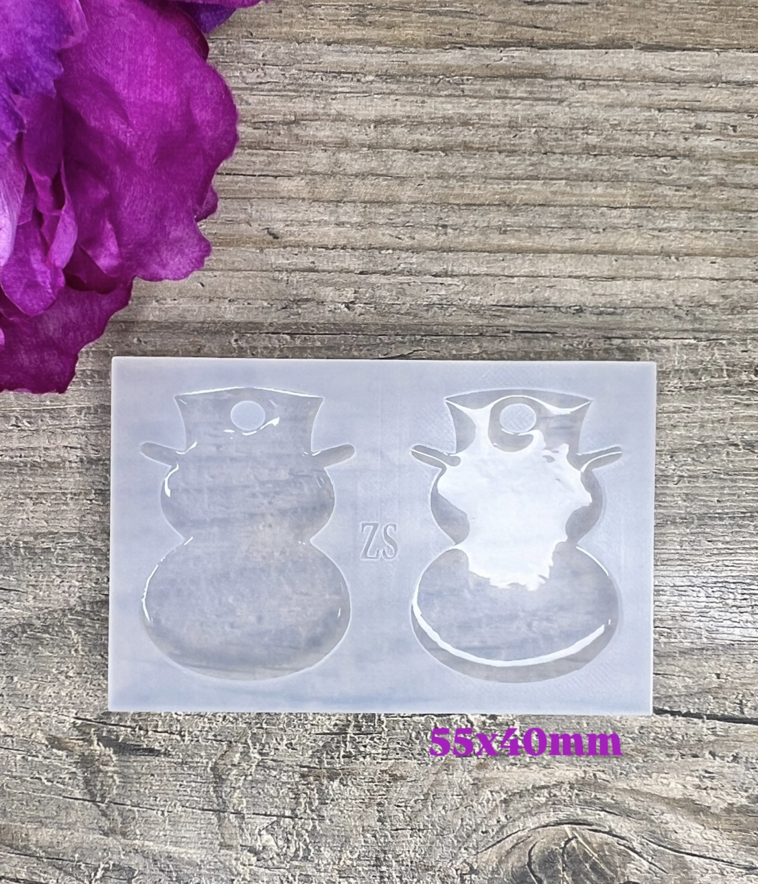 Moule Déco de Noël Bonhomme de neige 