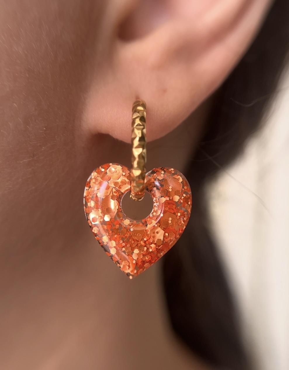Coeur orange