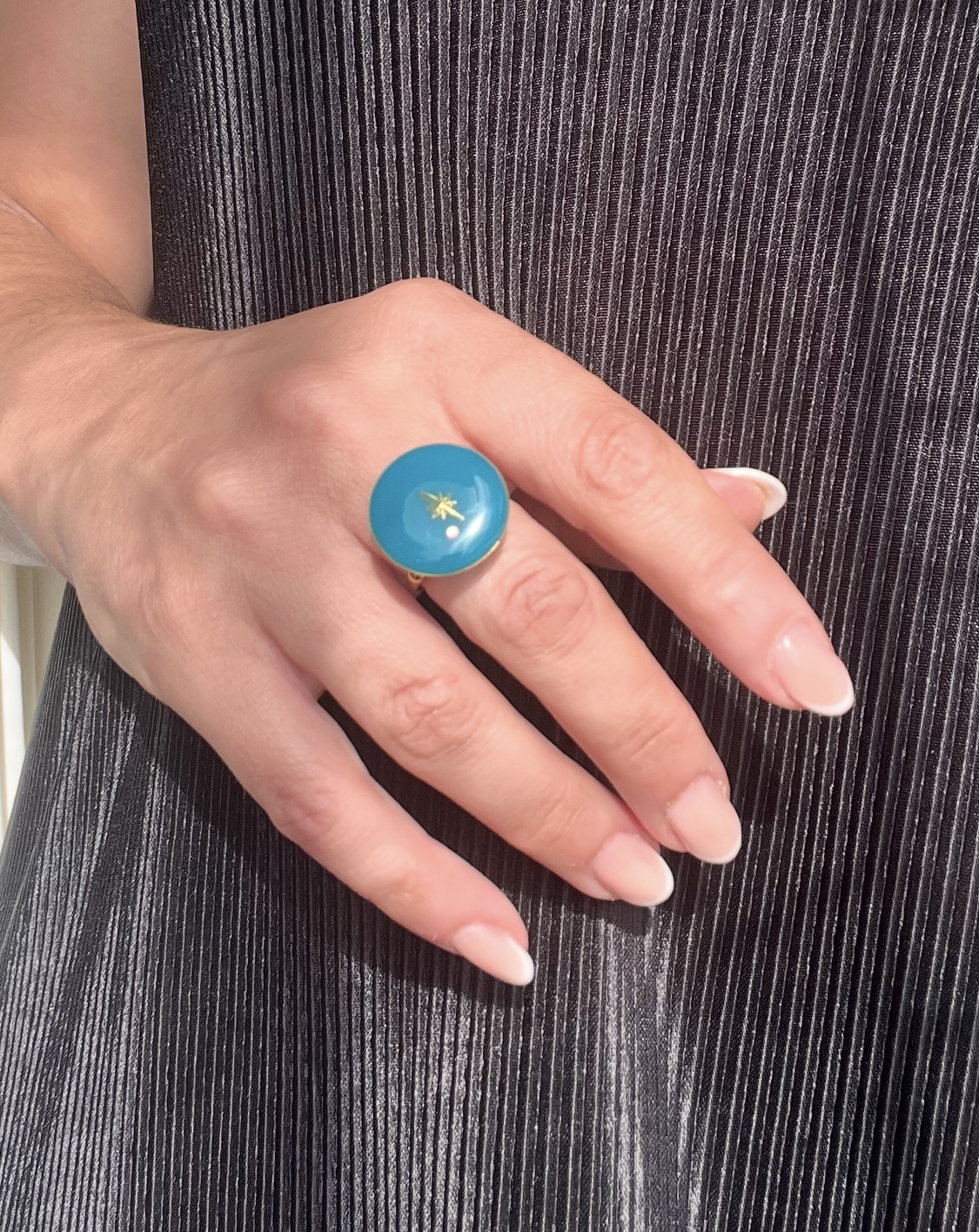 Bague Pop Bleu 