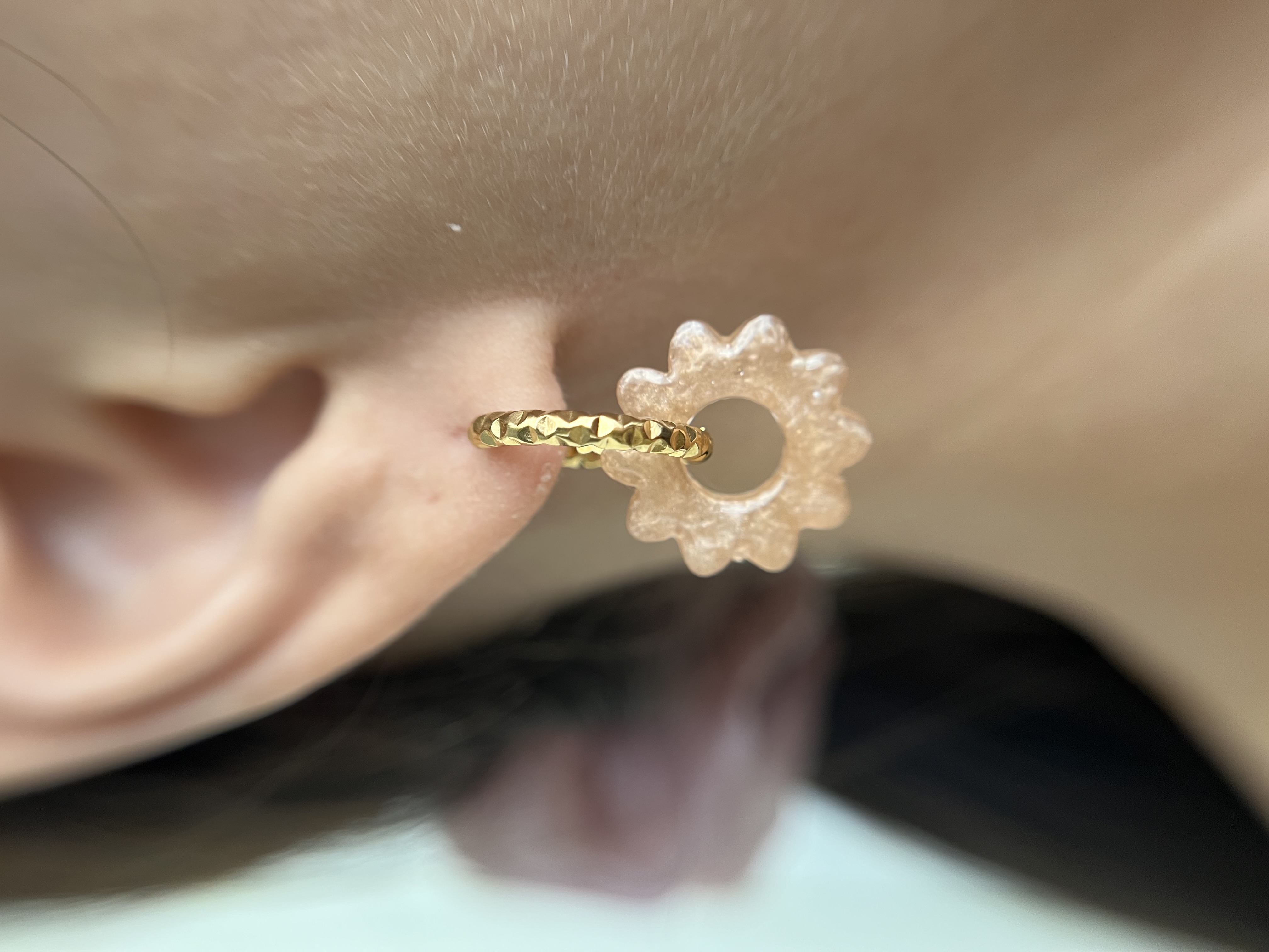 L'Amoureuse beige irisé