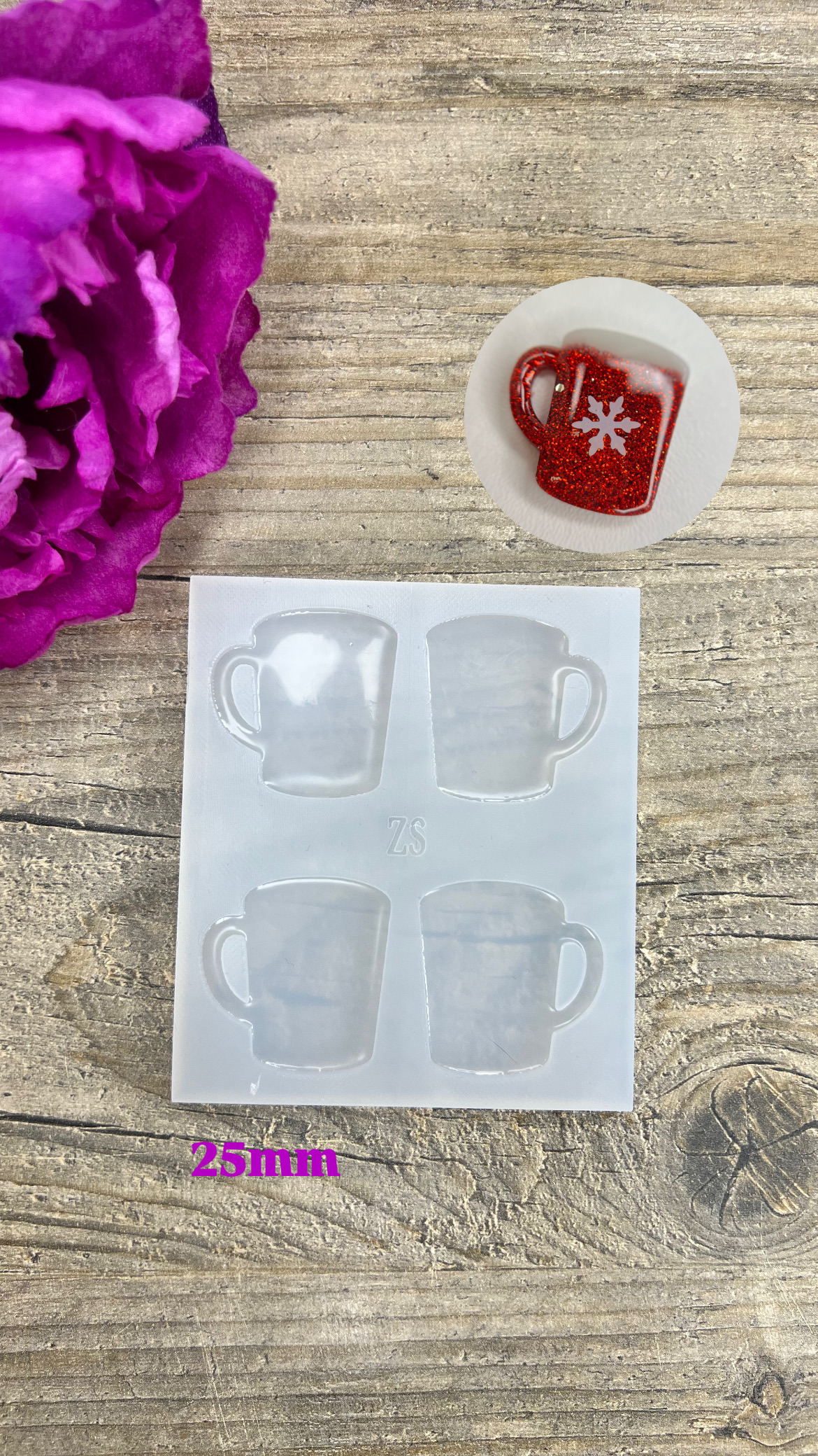 Moule Mug de Noël 25mm