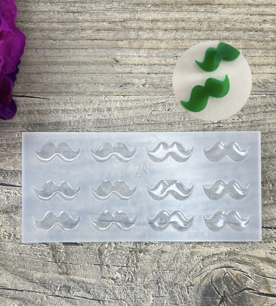 Moule Moustache Movember 25mm