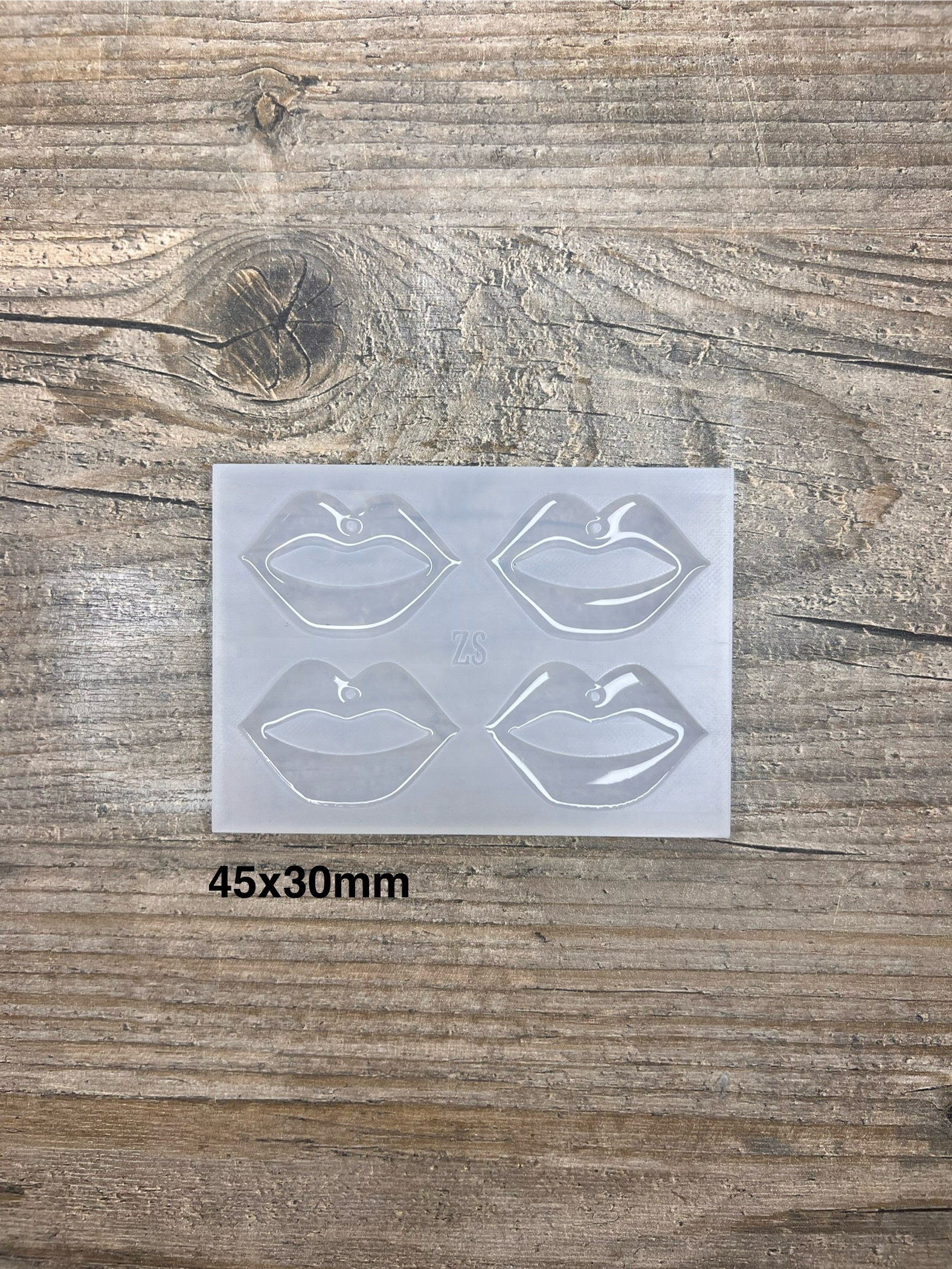 Moule Bisous 45x30mm