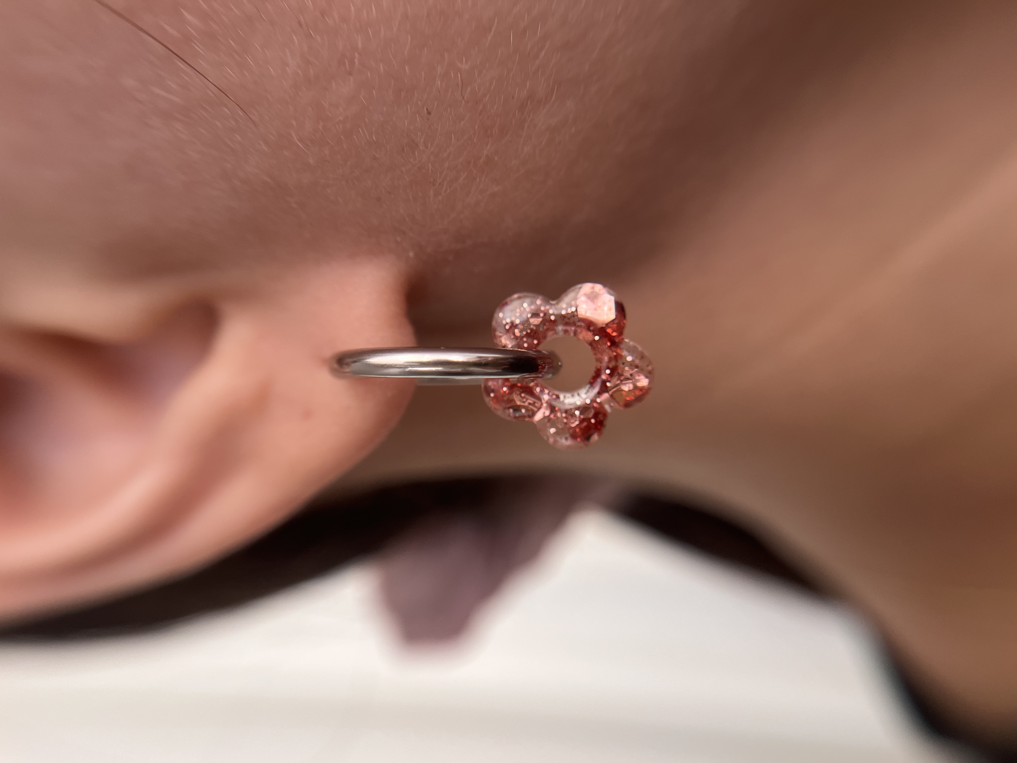 Flower rose gold