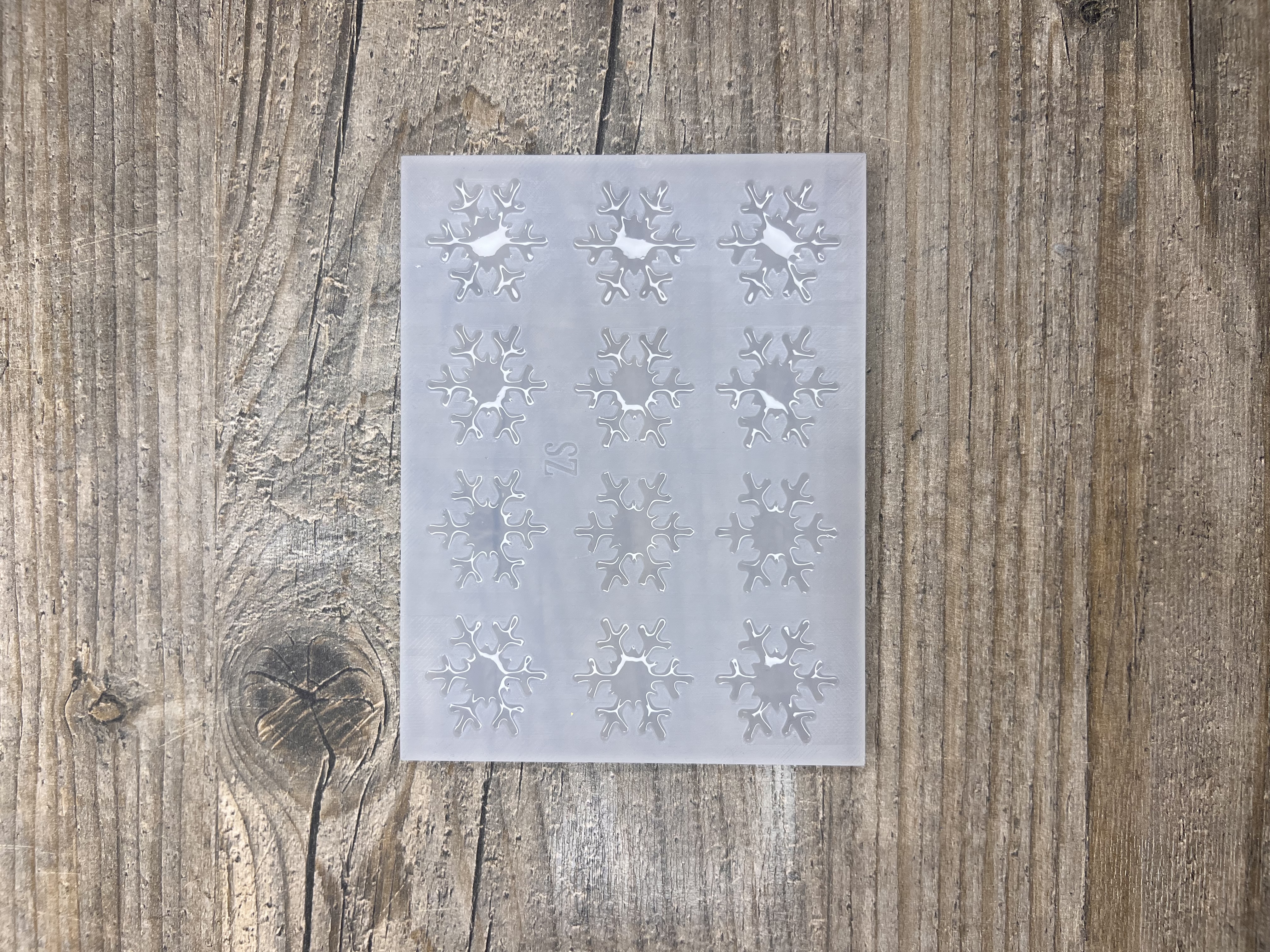 Moule Flocon de neige  25mm