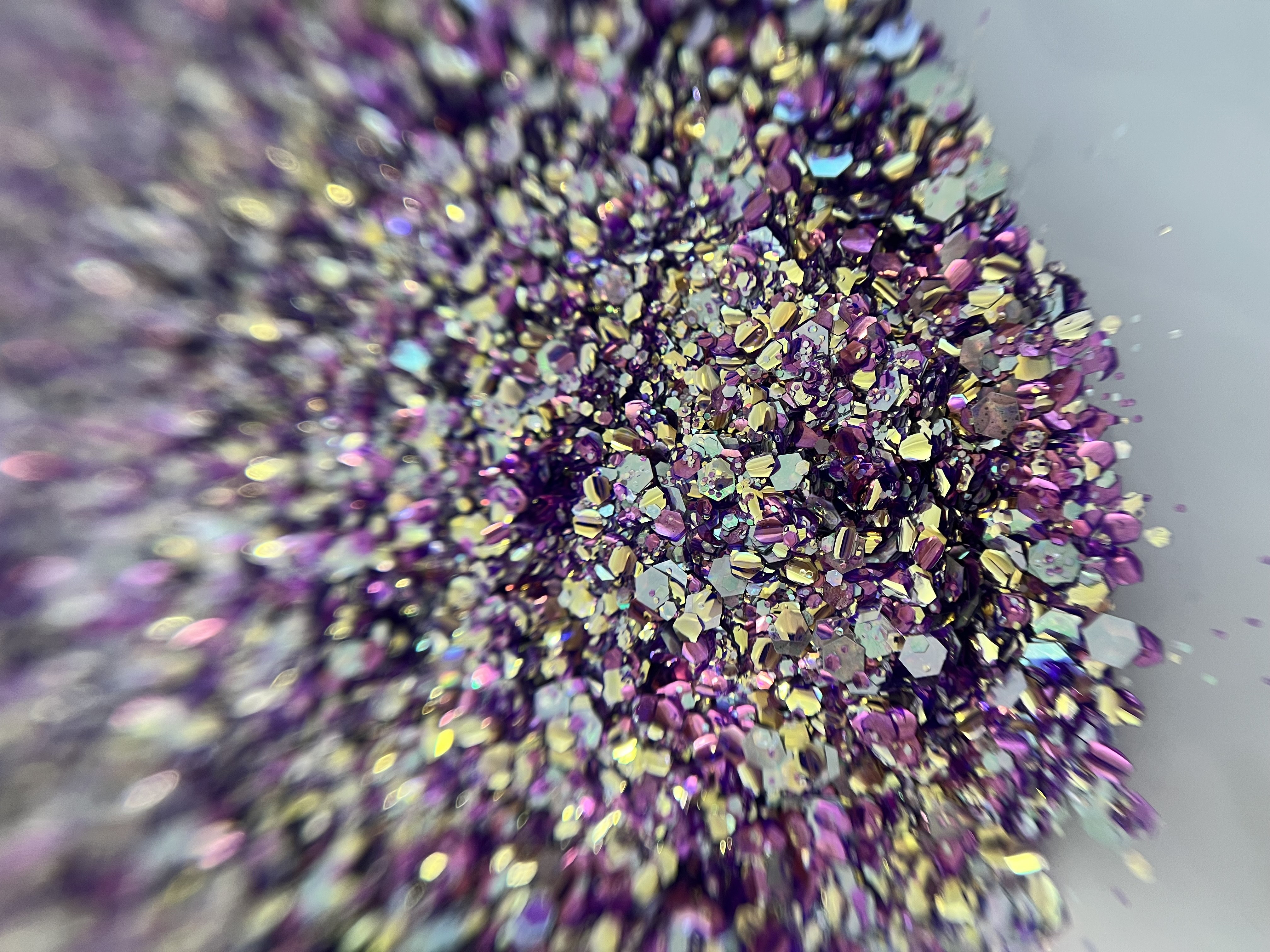 Paillettes Holographiques violet