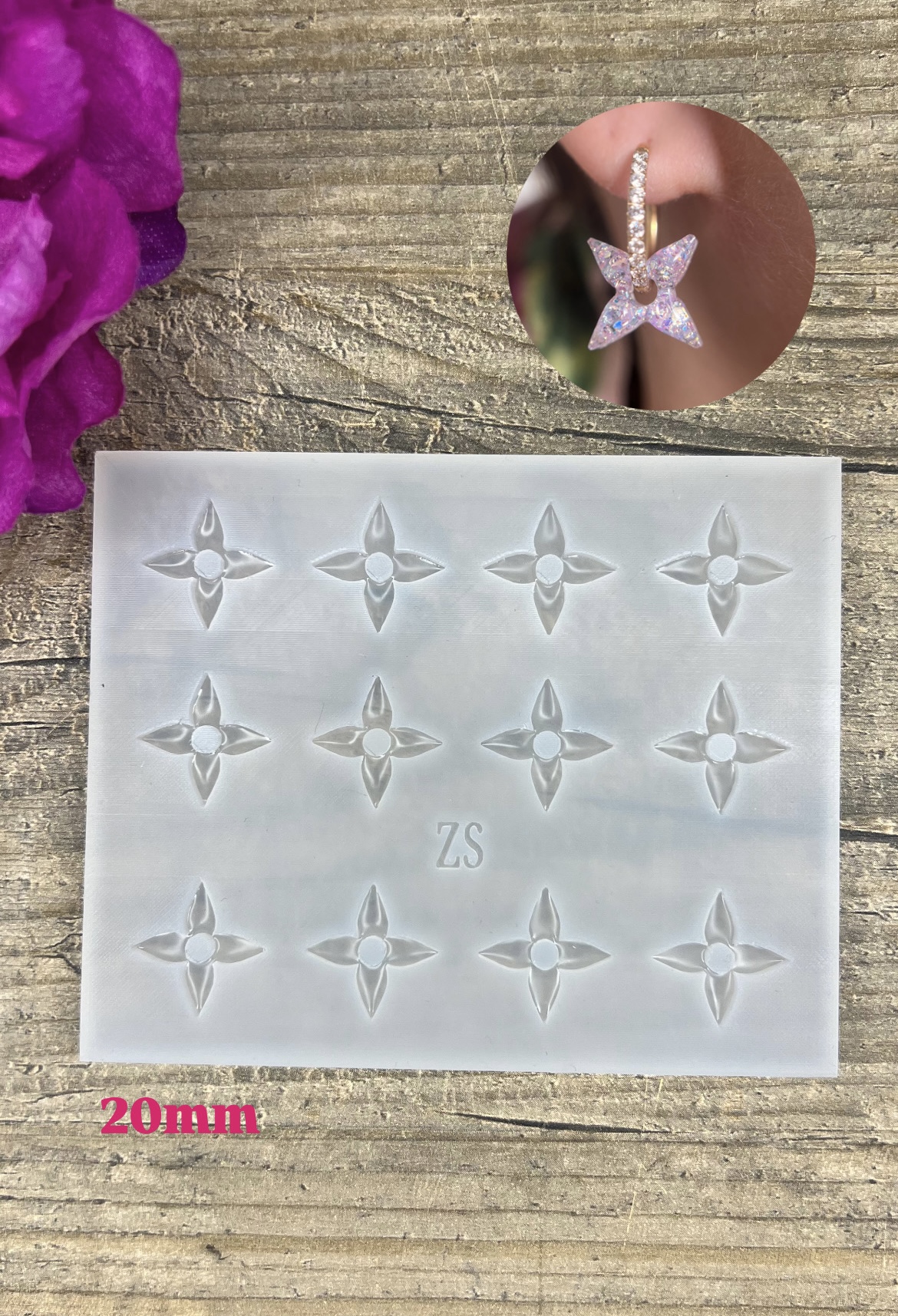 Moule Etoile 20mm