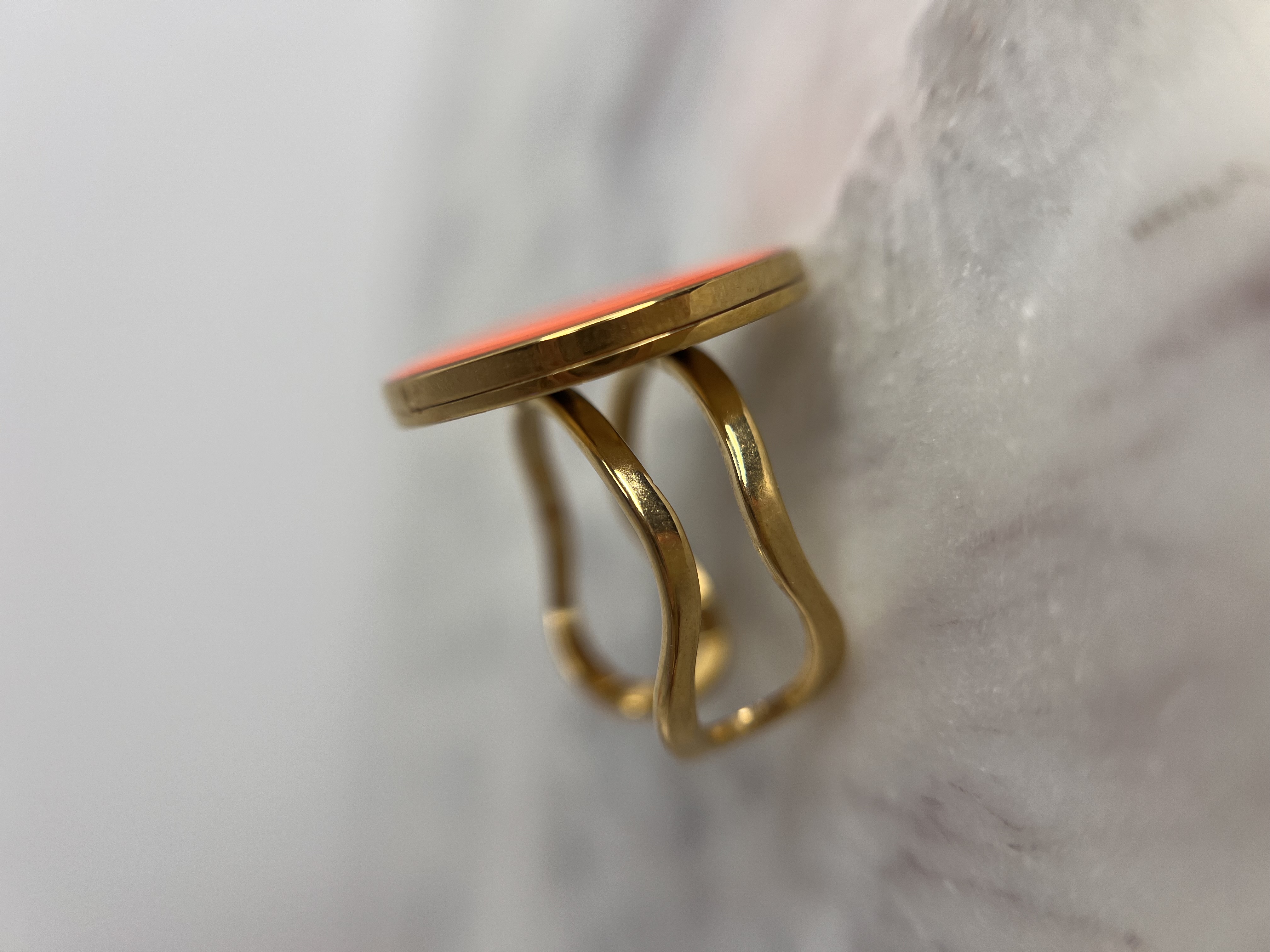 Bague orange 