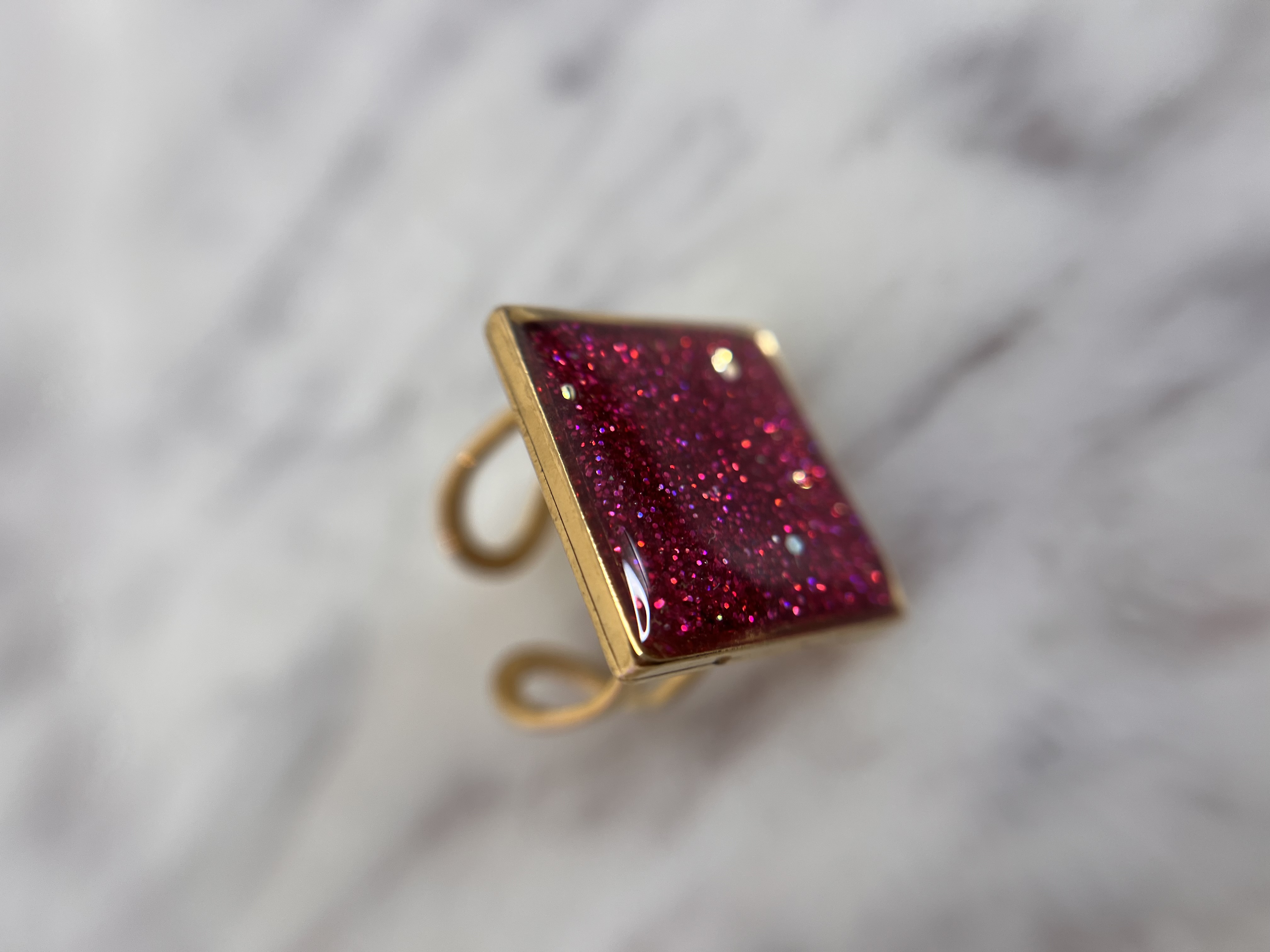 Bague Fucshia