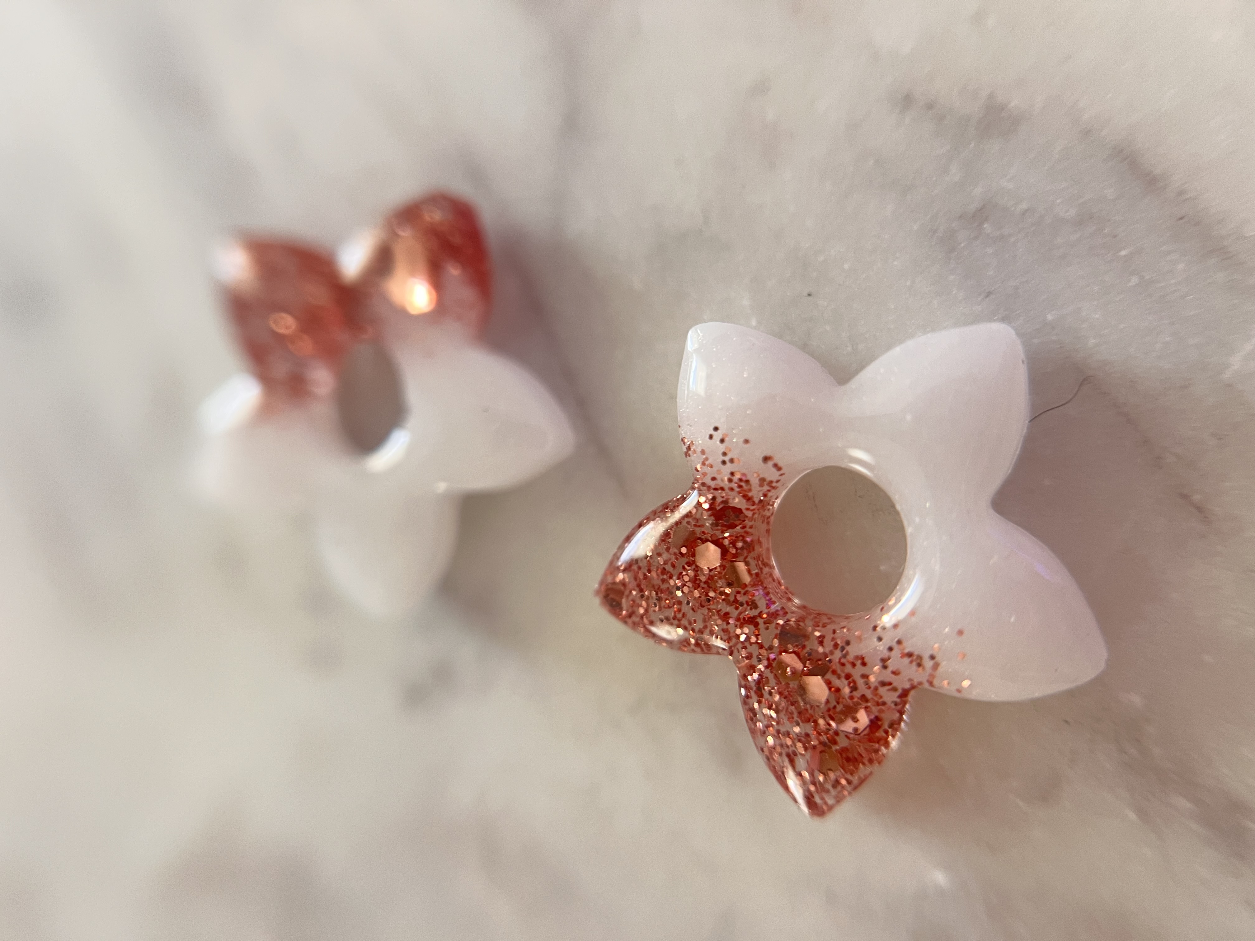 Vanilla blanc et rose gold