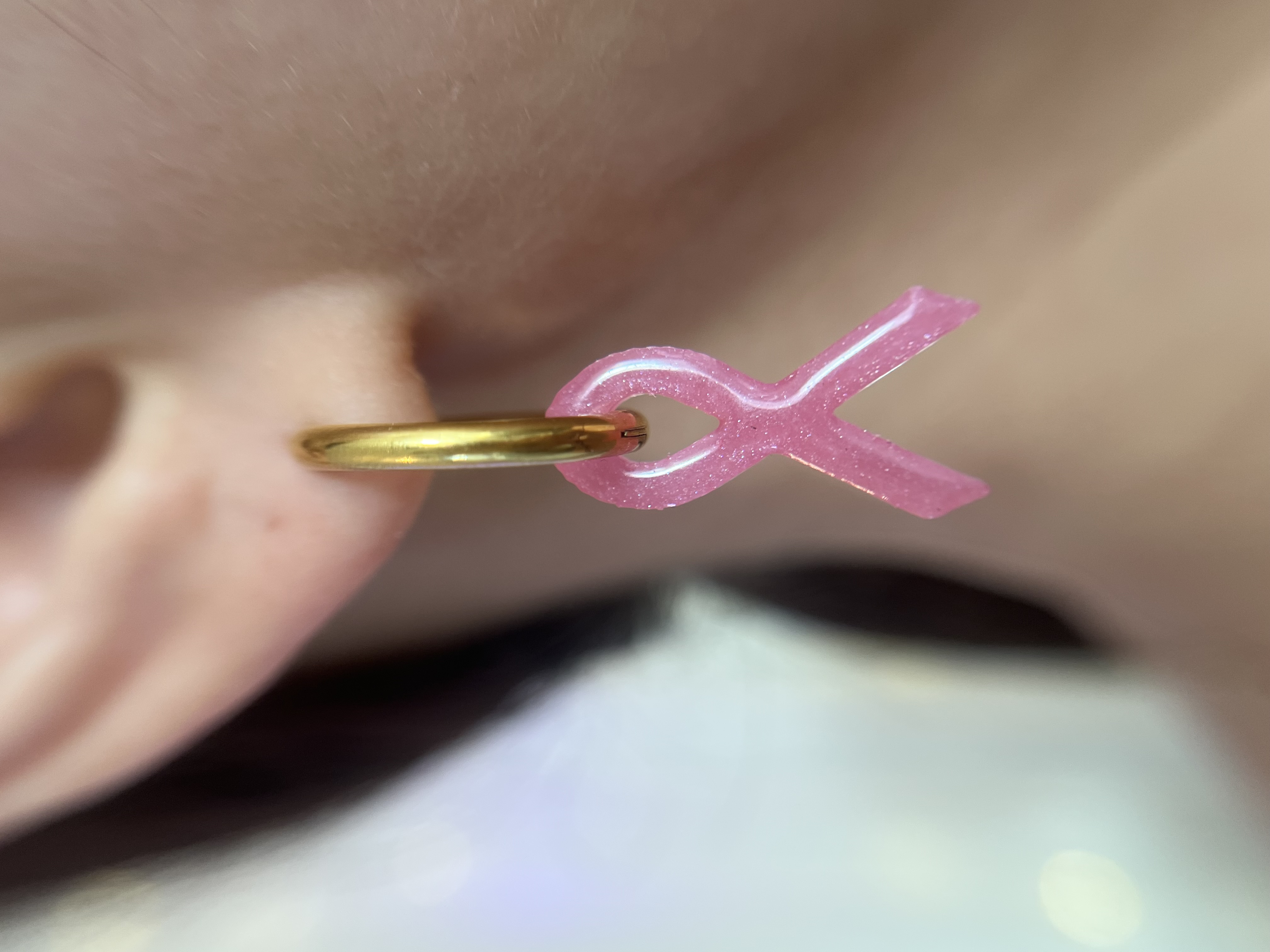 Moule Ruban Octobre Rose 20mm