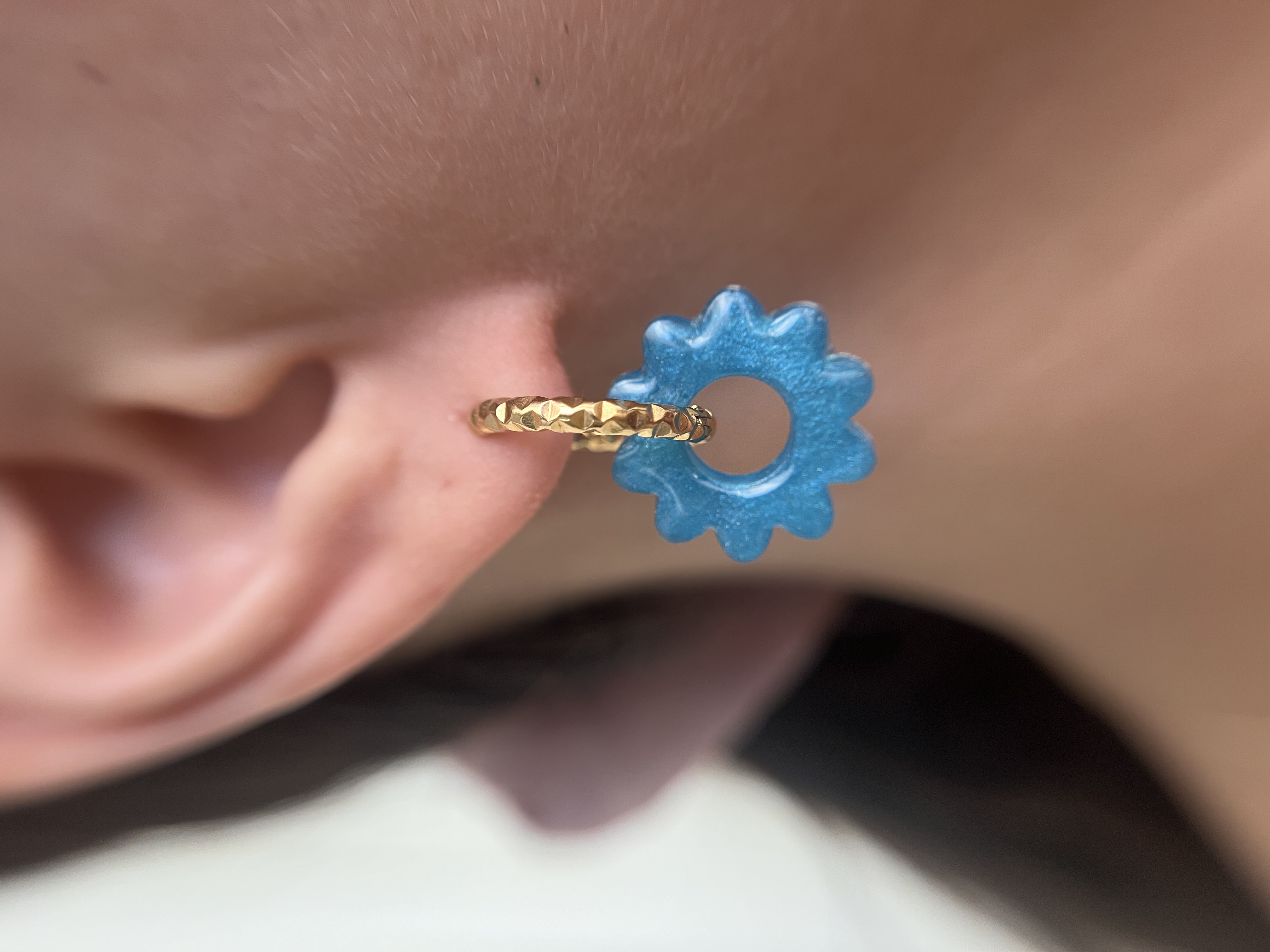 L'Amoureuse bleu nacré