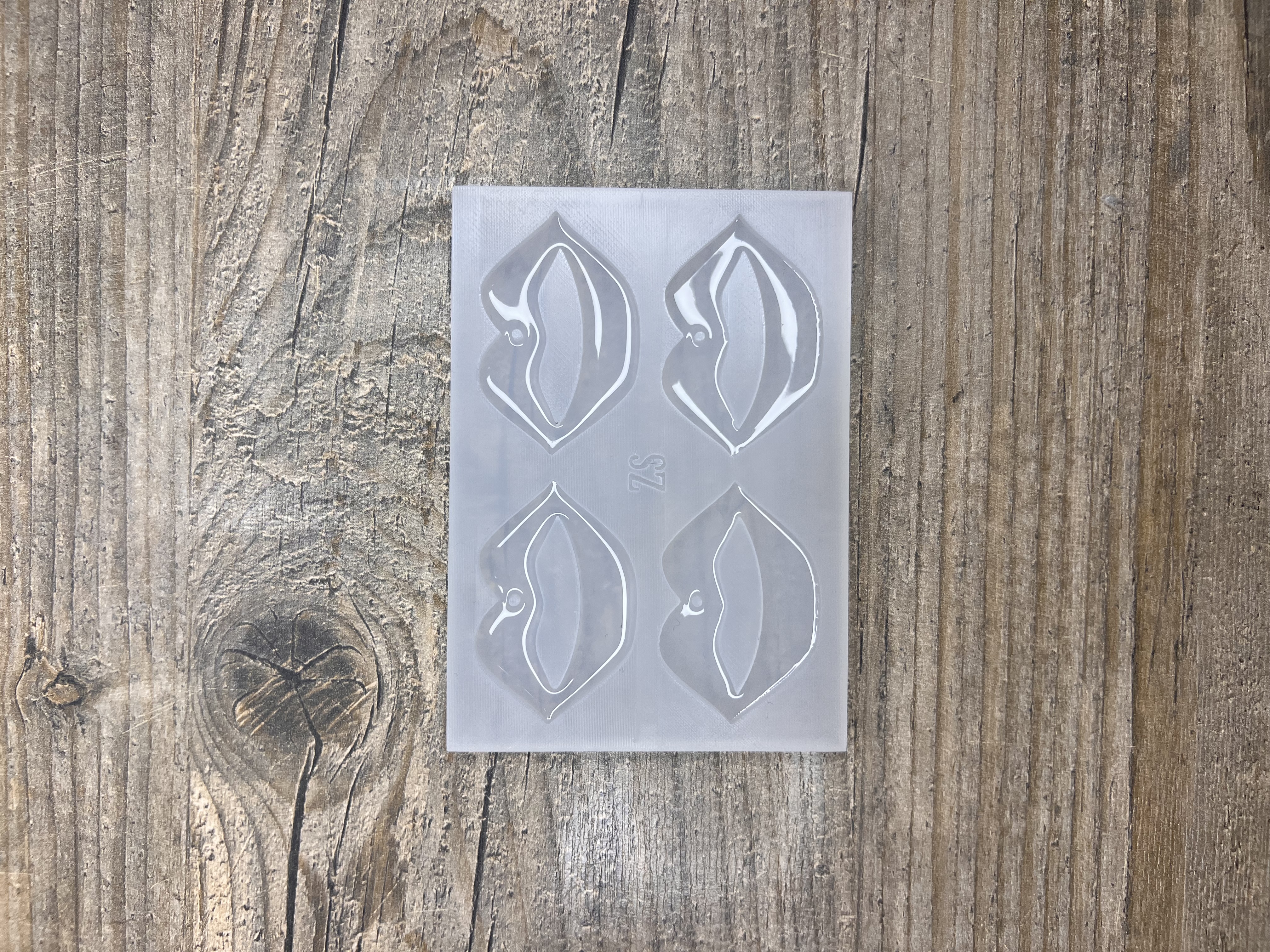 Moule Bisous 45x30mm