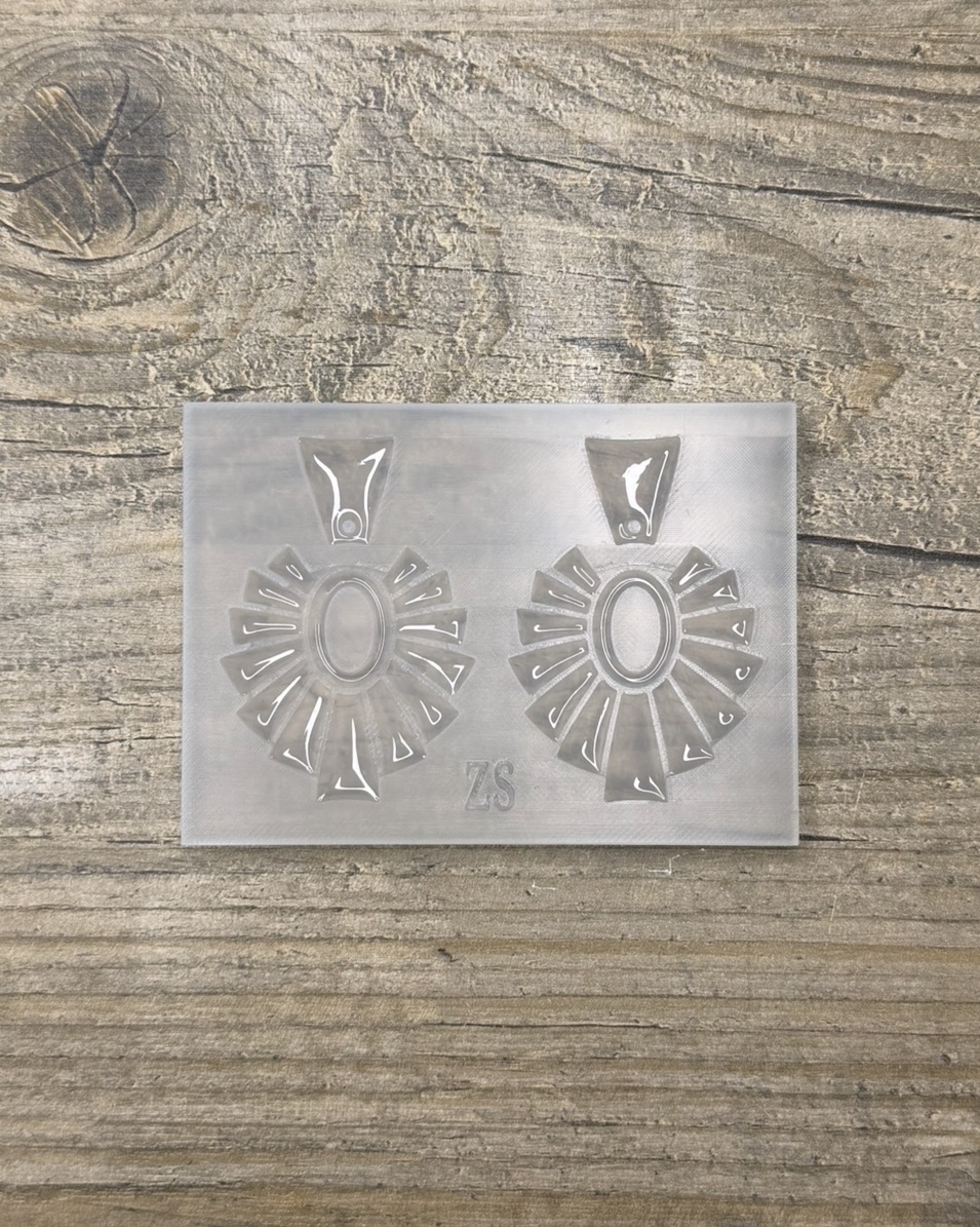 Moule  Boucle d'oreille Maya