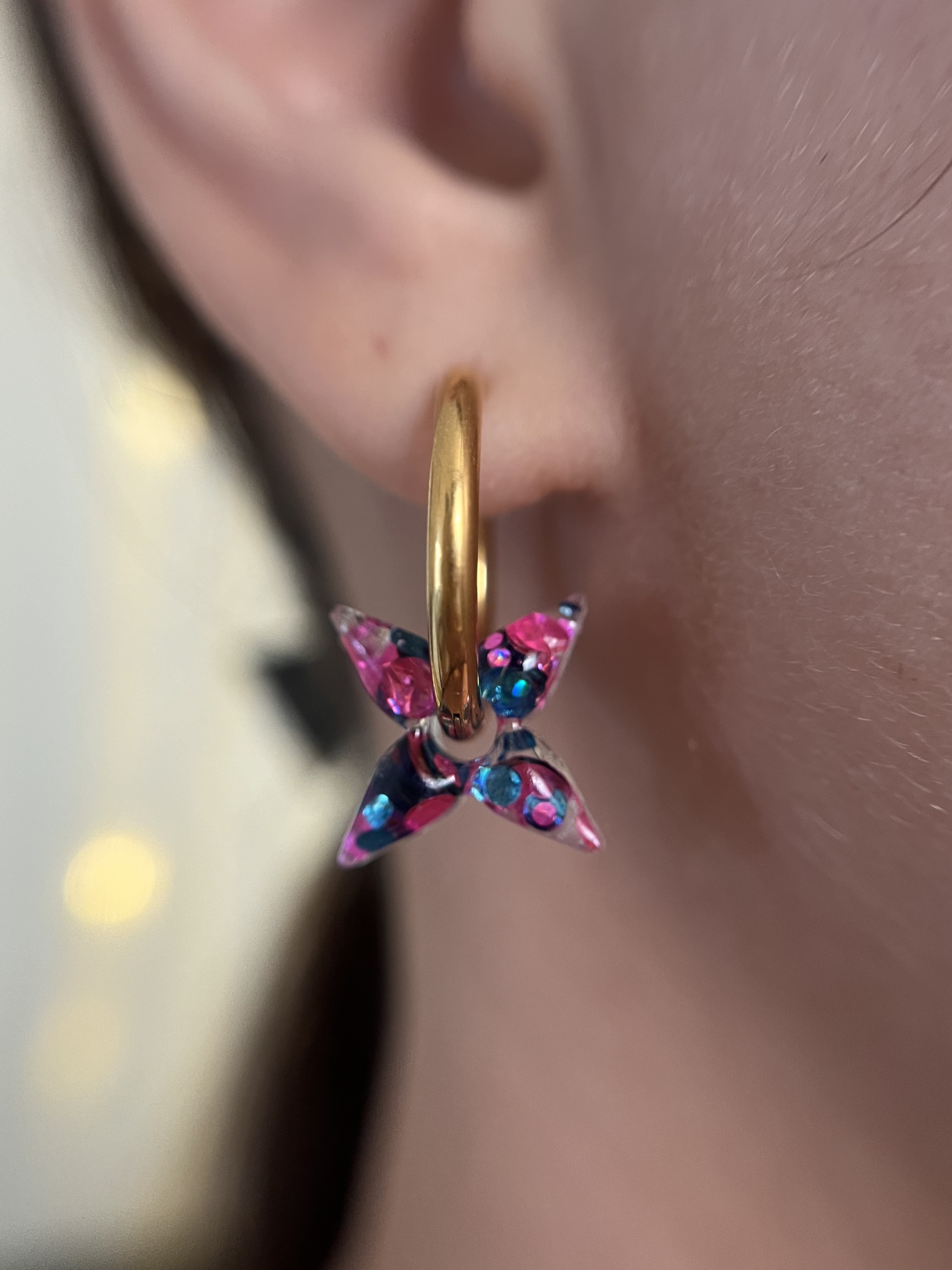Les Originales turquoise et fushia