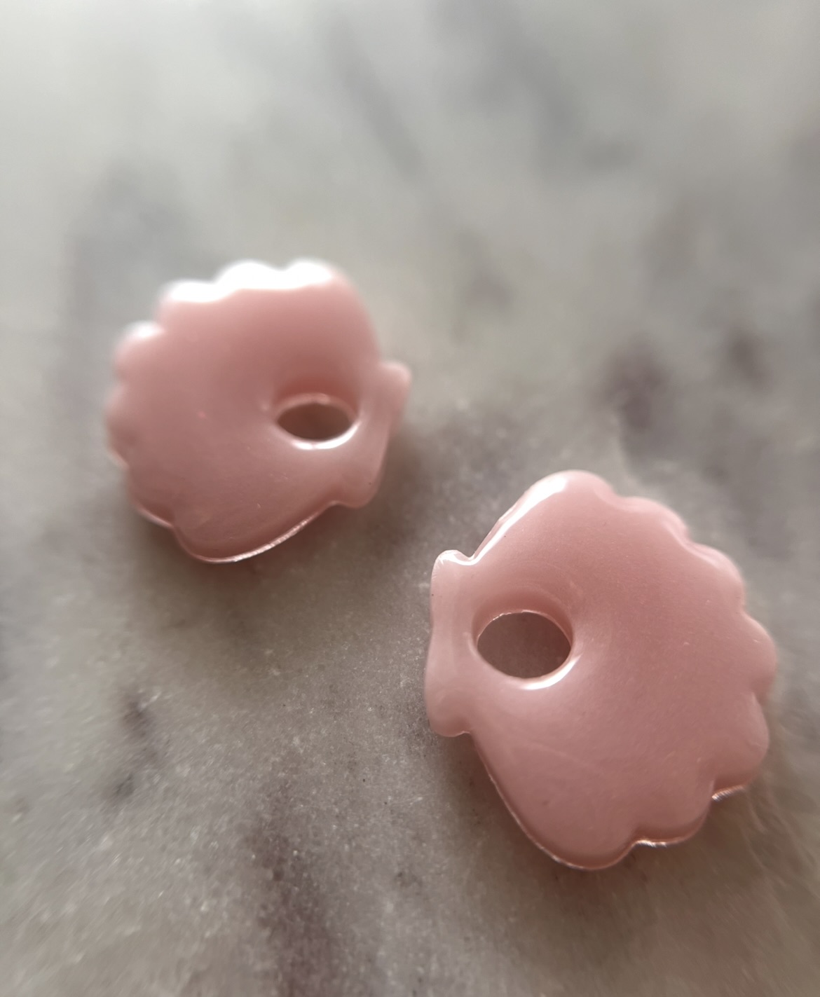 Coquillage rose pastel