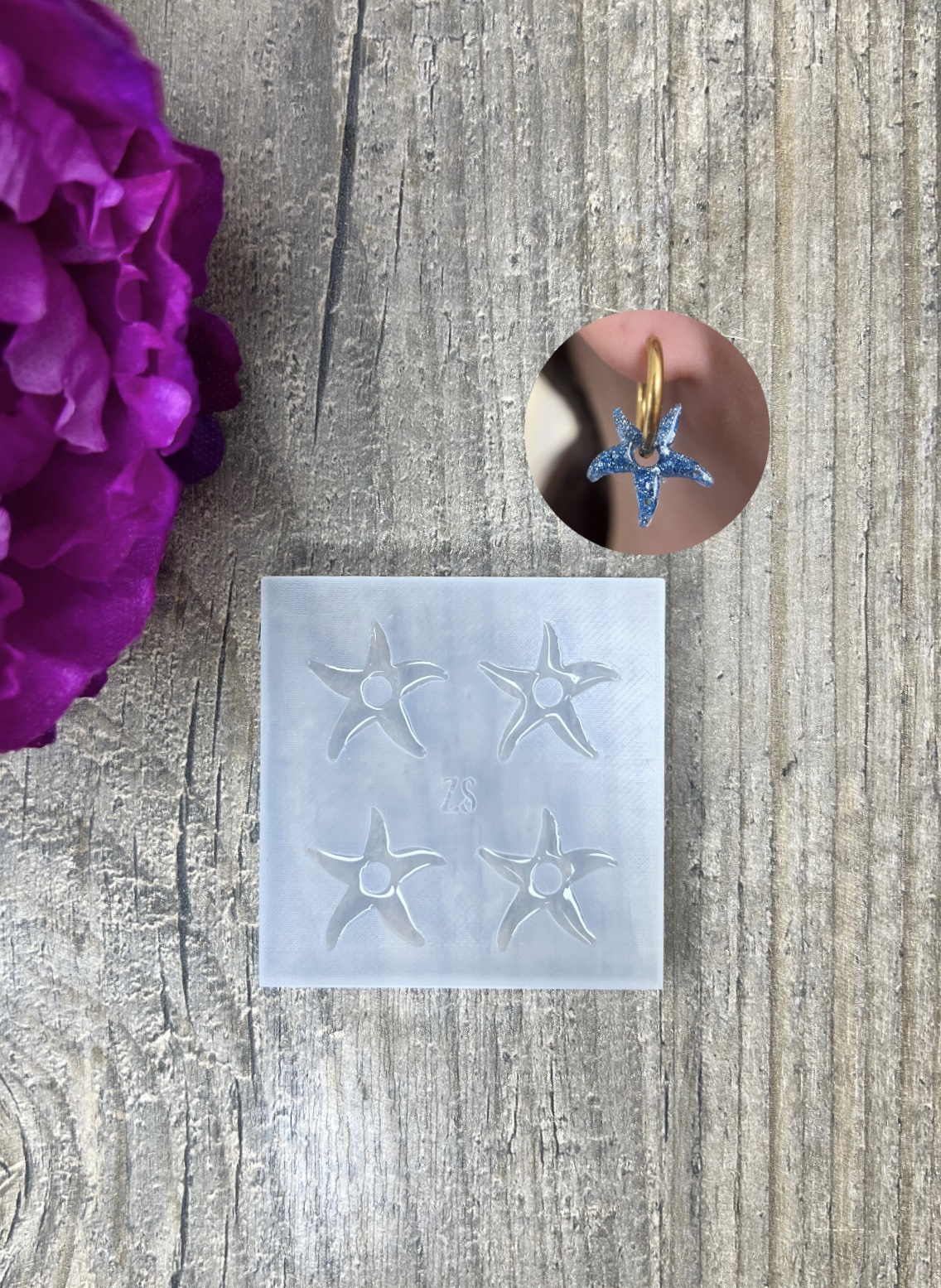 Moule Etoile de mer 20mm