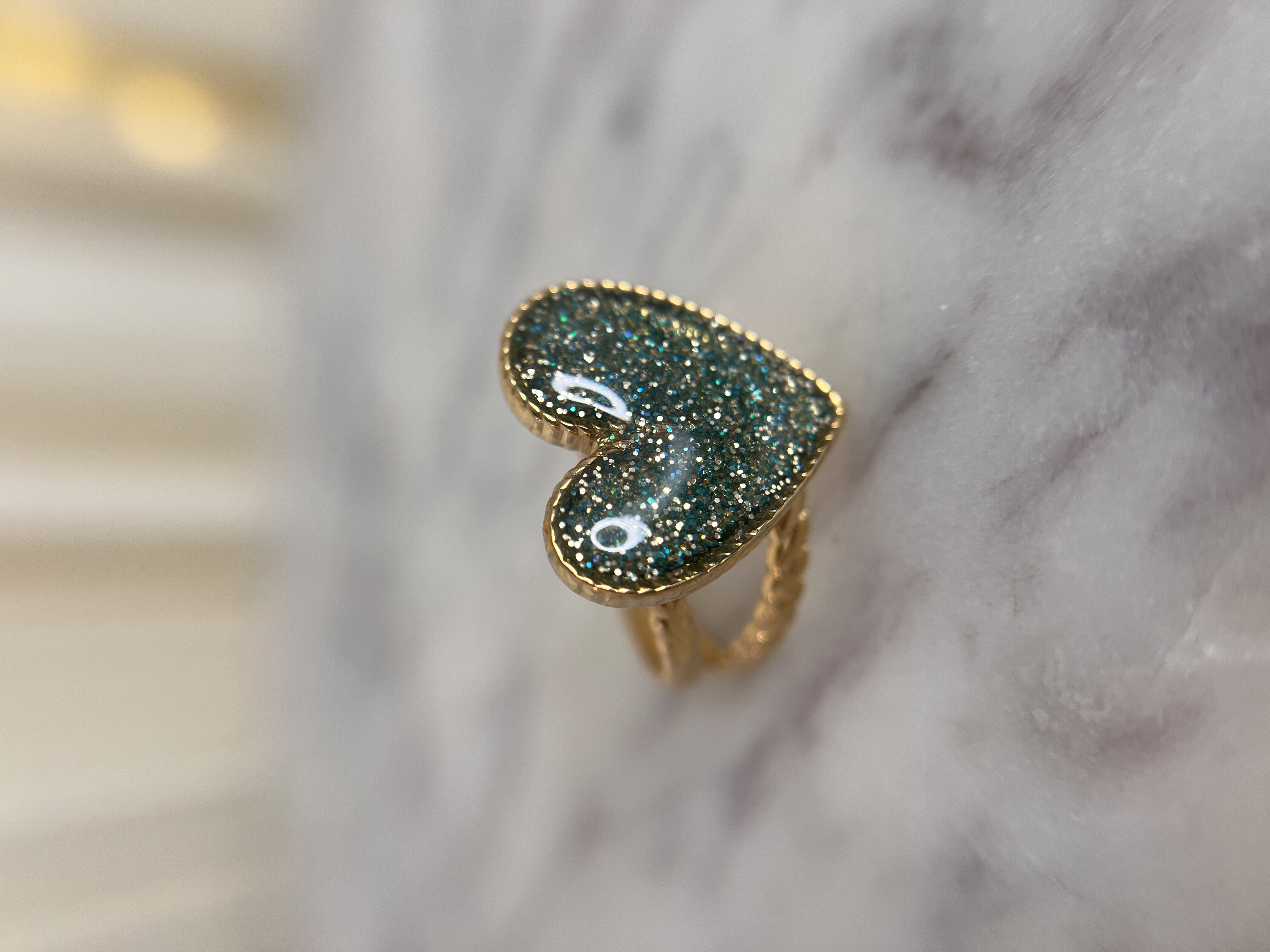 Bague coeur 
