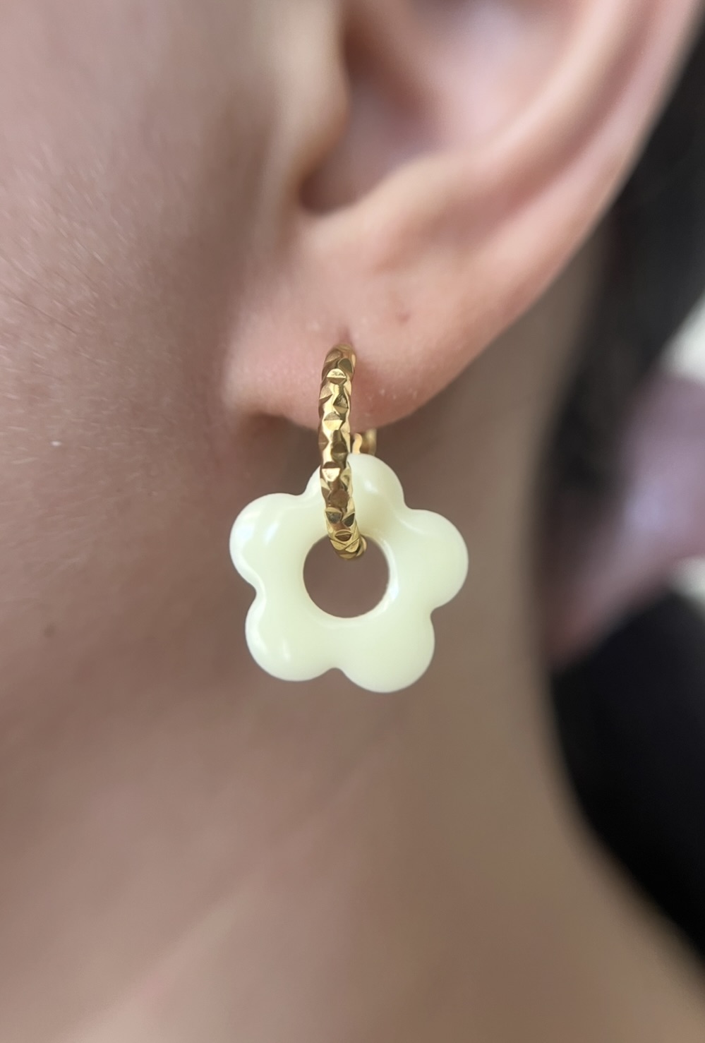 Flower Jaune Pastel
