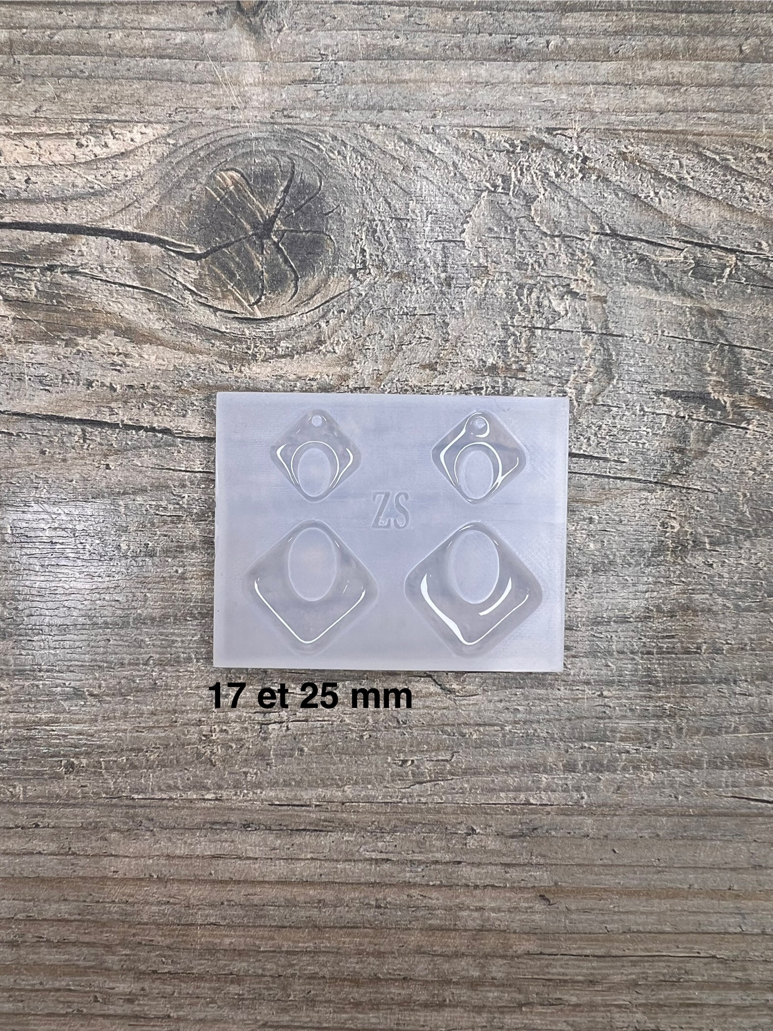 Moule Losange  25 et 17mm