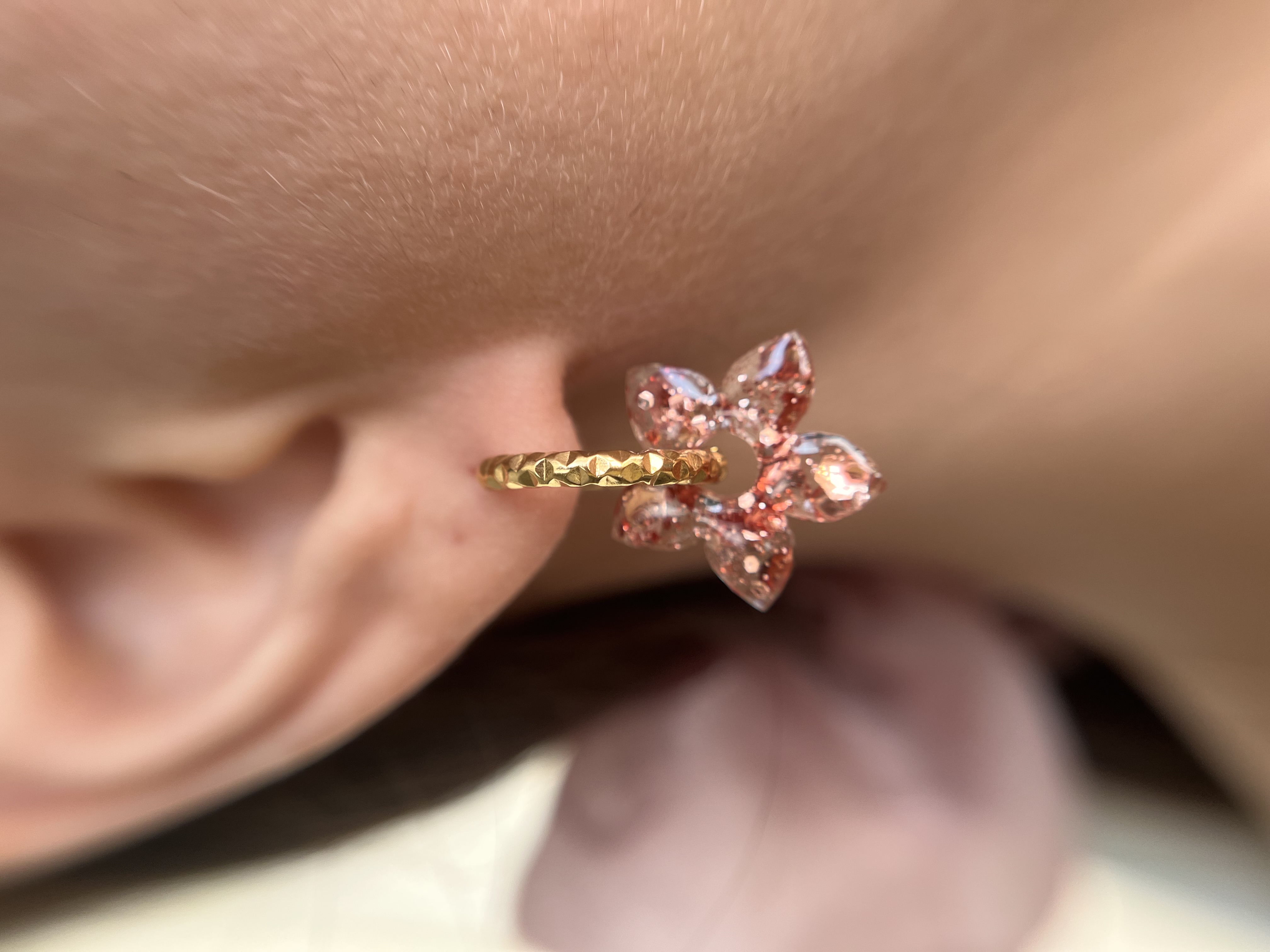 Vanilla rose gold