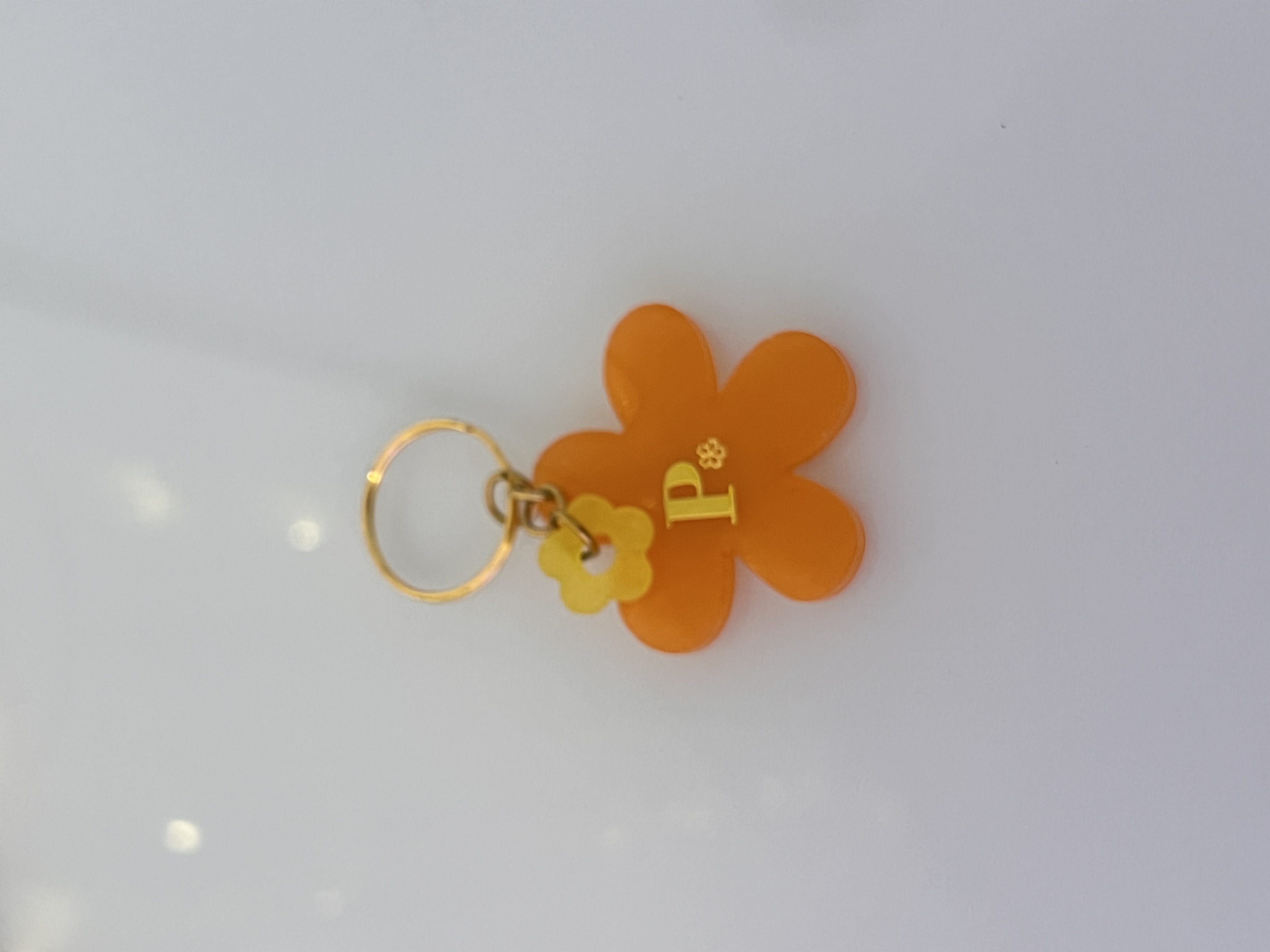 Porte-clefs fleur 