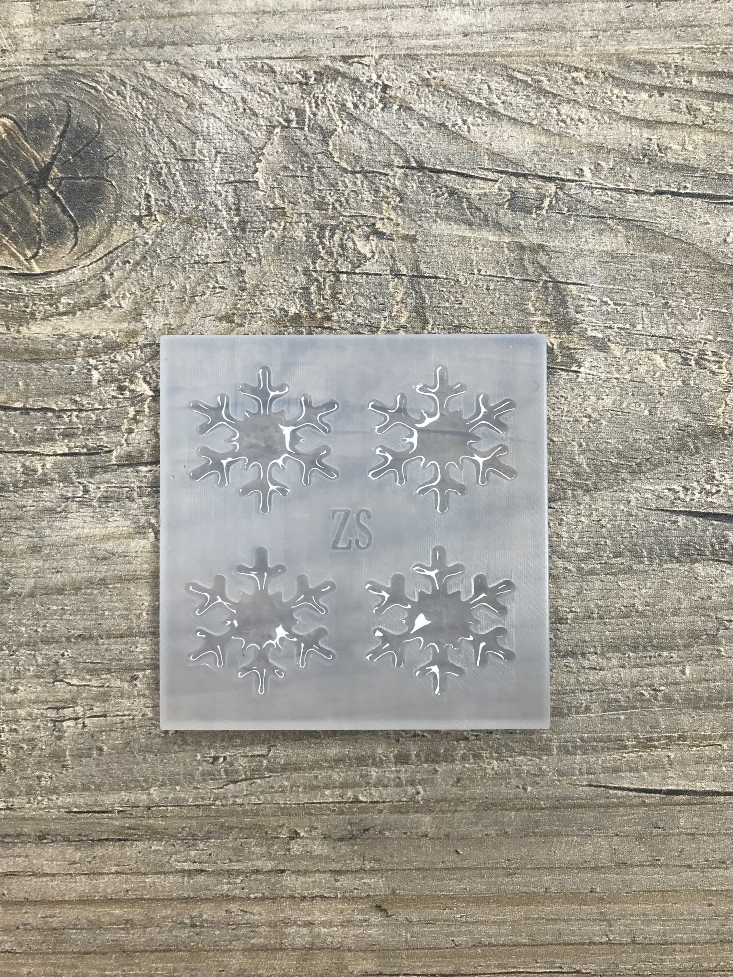 Moule Flocon de Neige  25mm