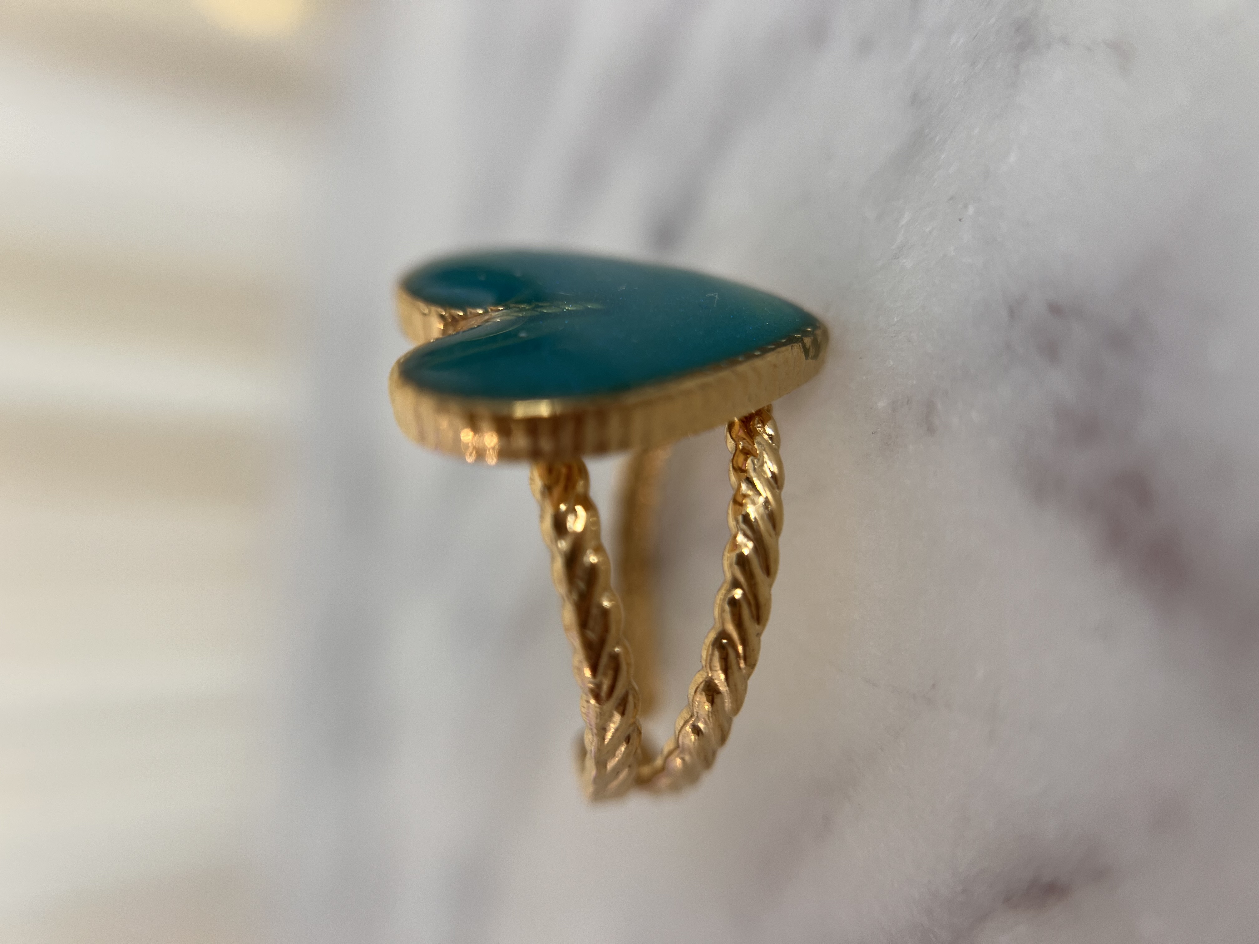 Bague coeur 