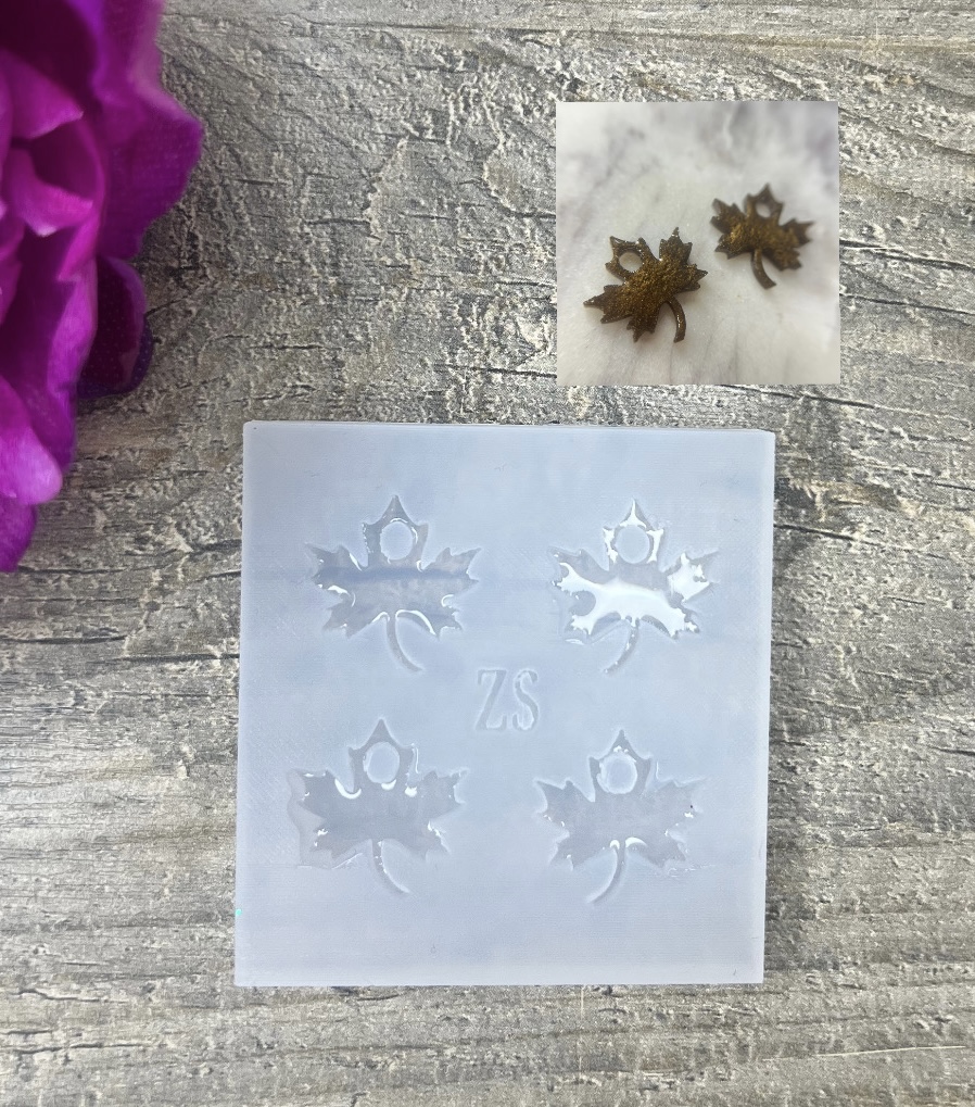 Moule Feuille Erable 20mm