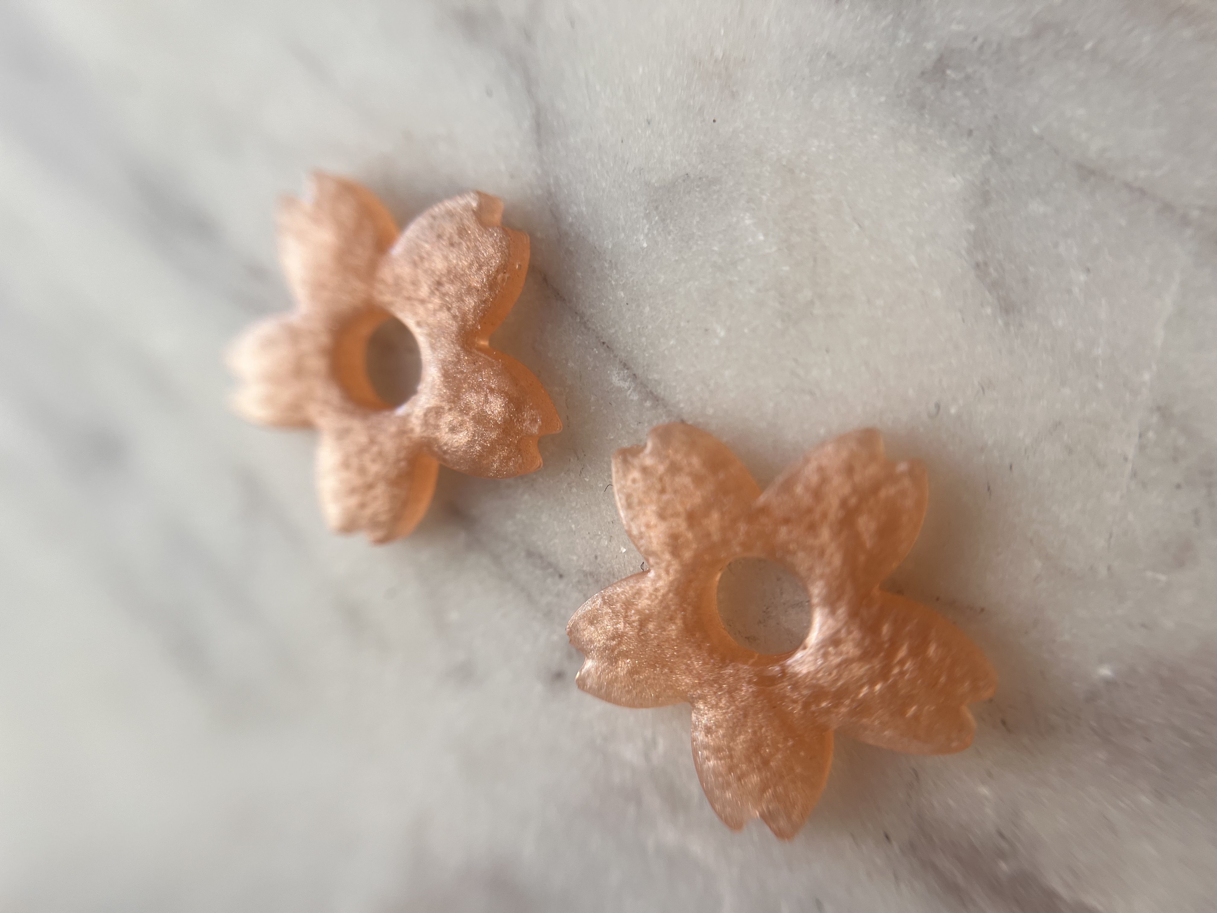Sakura beige irisé